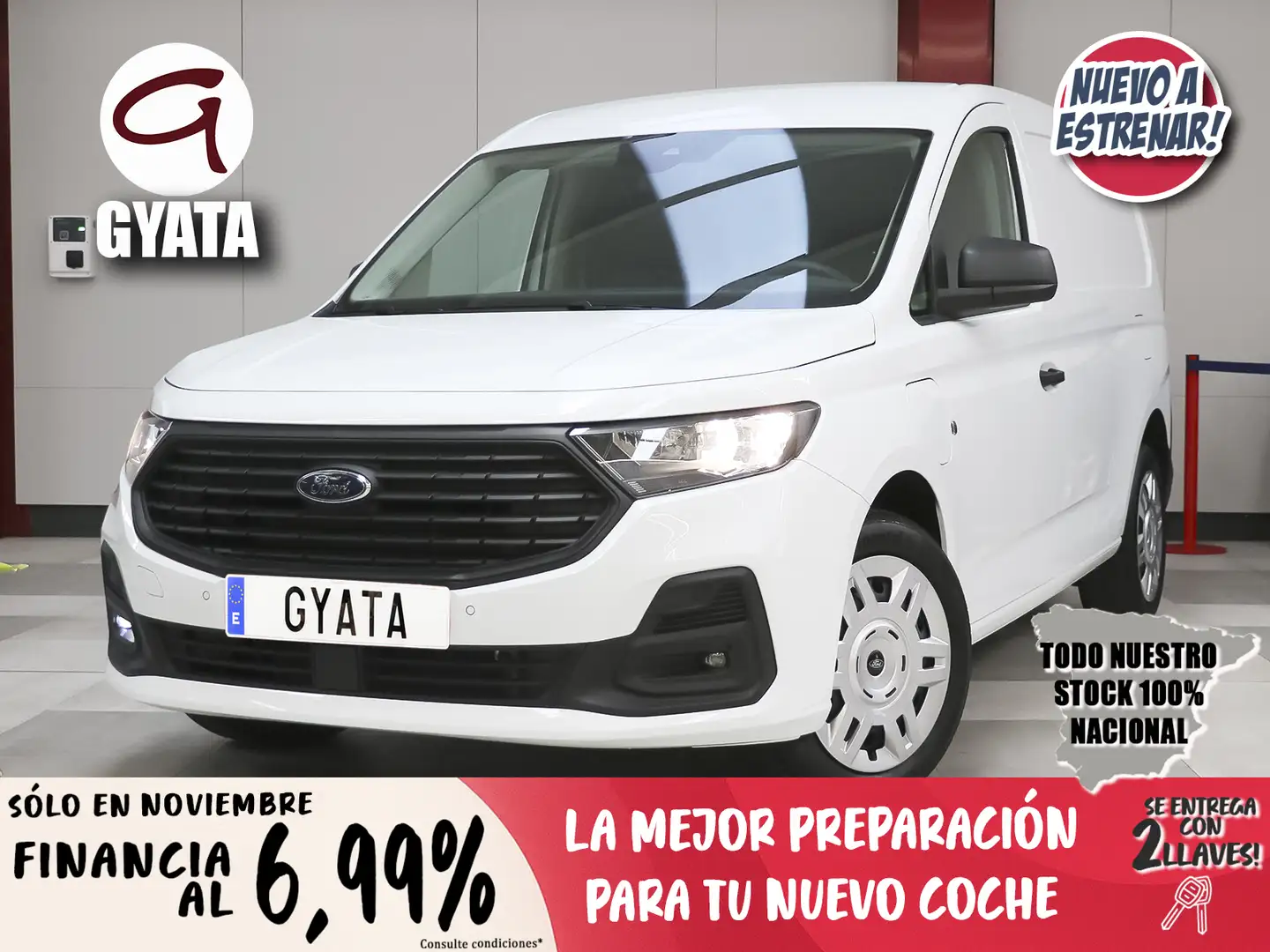 Ford Transit Connect FT Tourneo 210 S 75 Bianco - 1