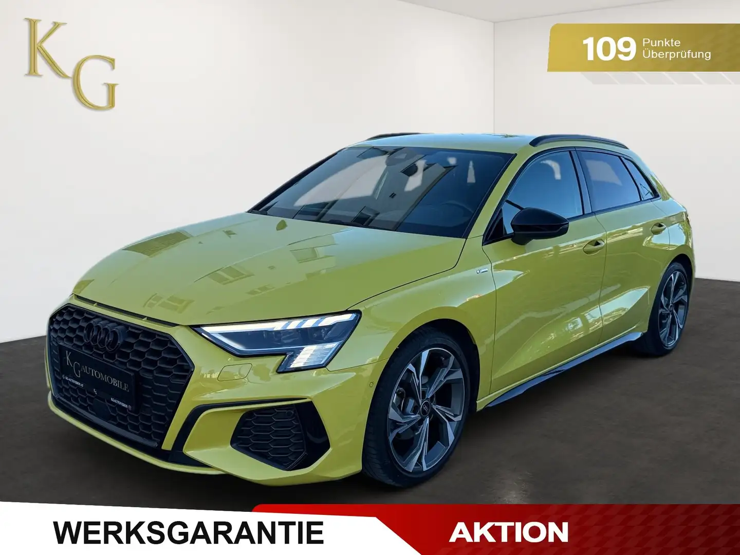 Audi A3 SB 30 TFSI 3x S-line S-tronic ab ca. 233€ monatli Beige - 1