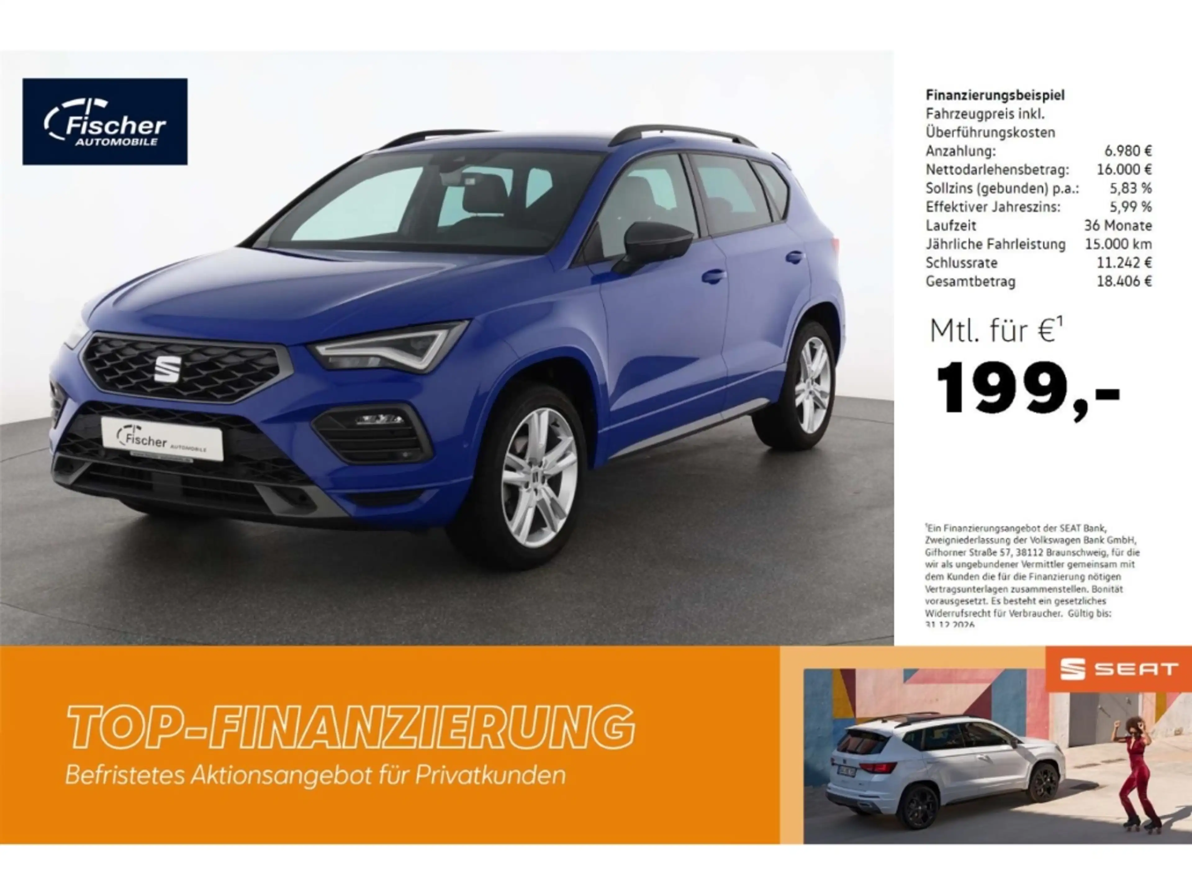 SEAT Ateca 1.5 TSI FR