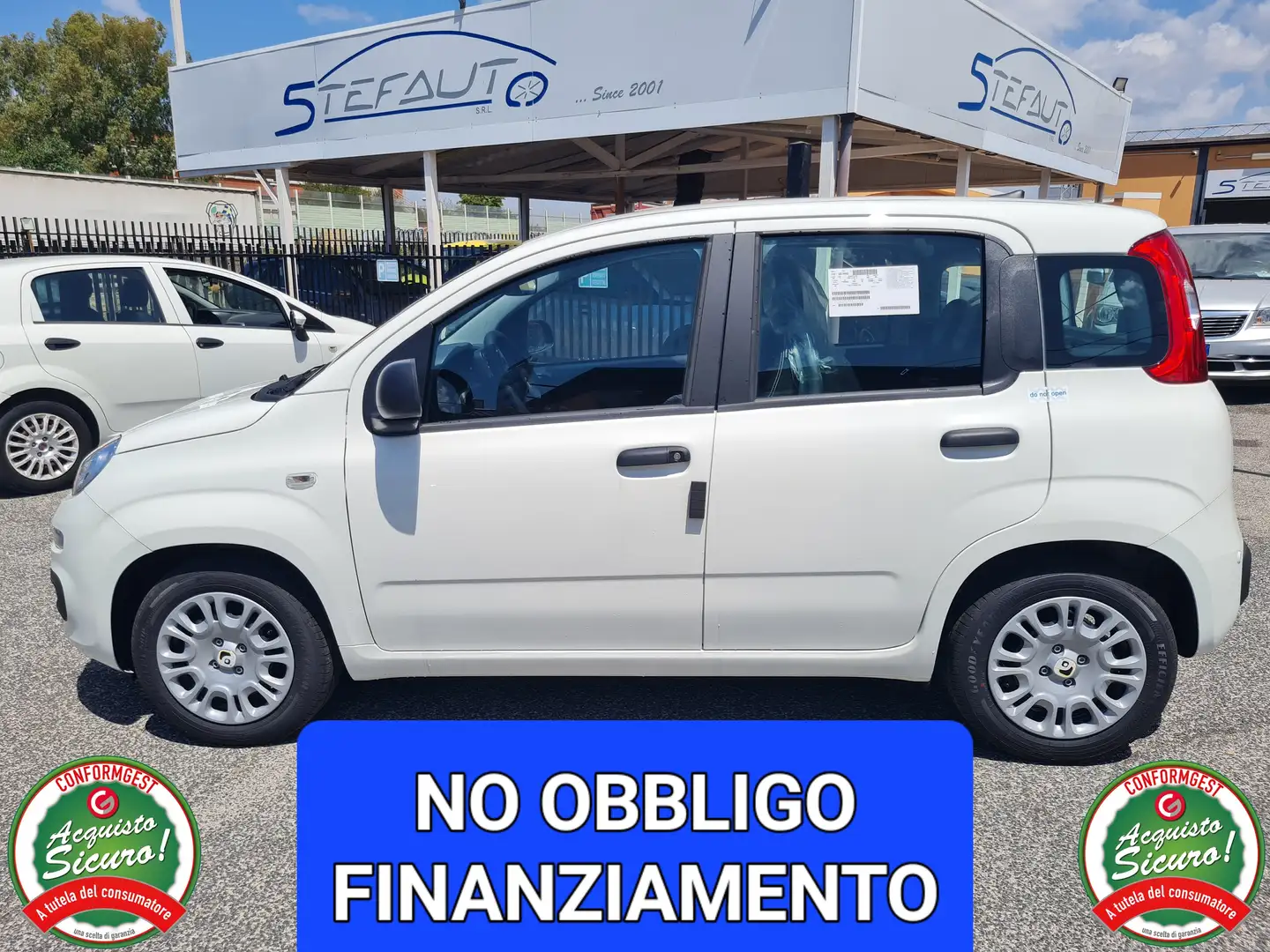Fiat Panda 1.0 firefly hybrid 5p.*CRUISE*USB*PDC*NO VINCOLI* Bianco - 1