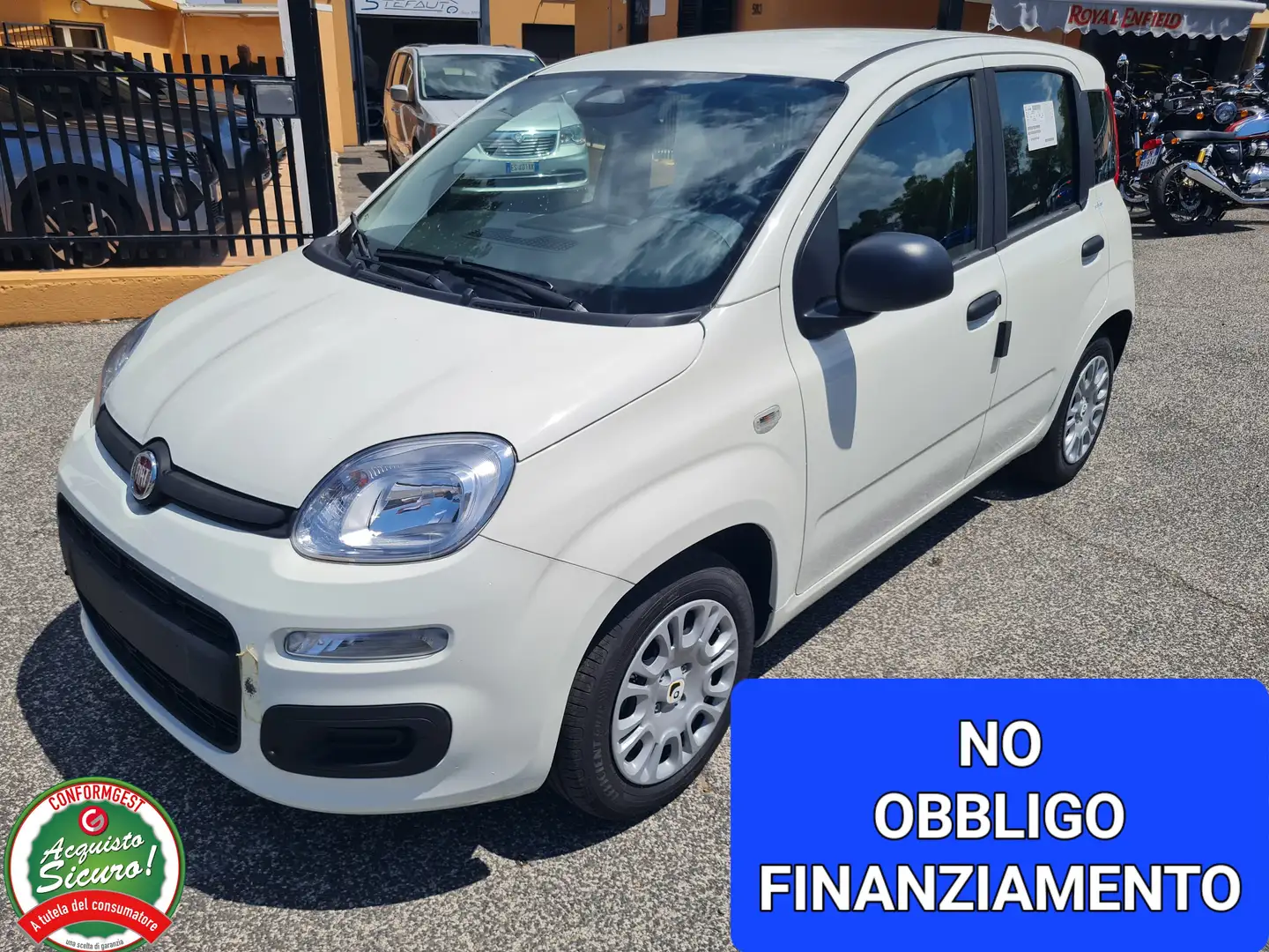 Fiat Panda 1.0 firefly hybrid 5p.*CRUISE*USB*PDC*NO VINCOLI* Bianco - 2