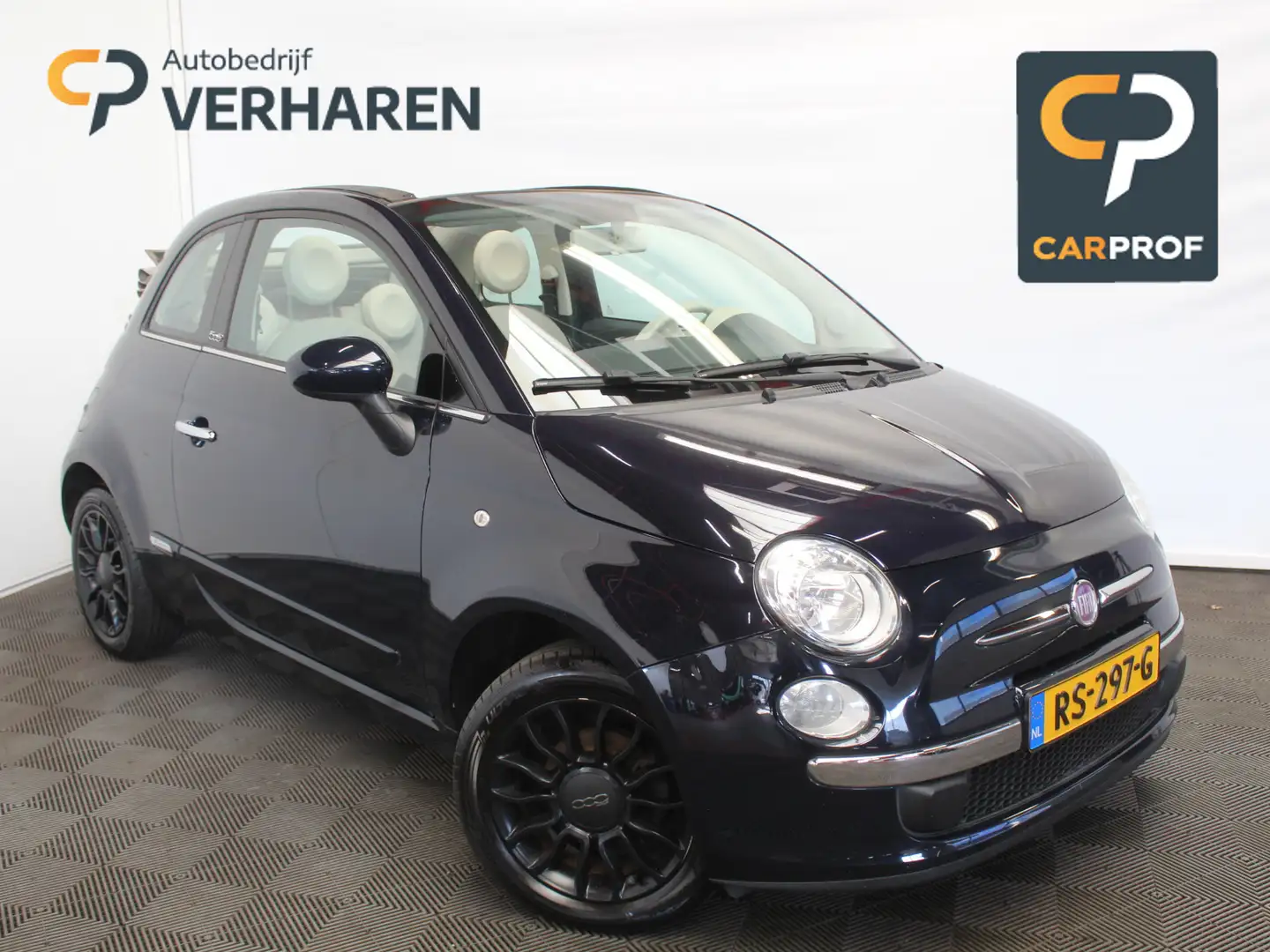 Fiat 500C 1.2 Lounge AIRCO | LMV | PDC | CABRIODAK | CV | EL Azul - 1