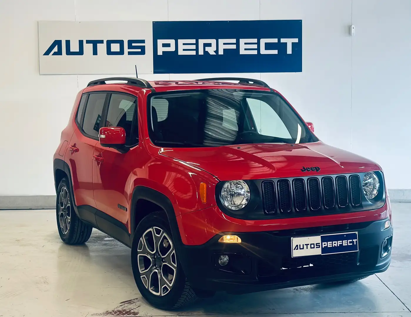 Jeep Renegade 1.6i NAVI KEY LESS CLIM BLUETOOTH ROUE JA18 Rouge - 2