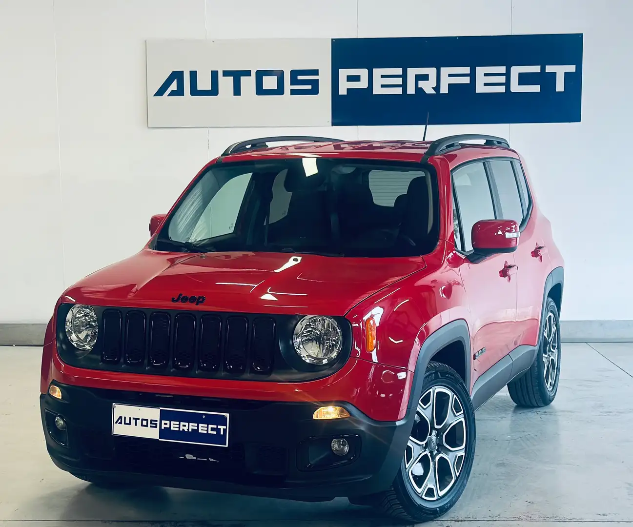 Jeep Renegade 1.6i NAVI KEY LESS CLIM BLUETOOTH ROUE JA18 Rouge - 1