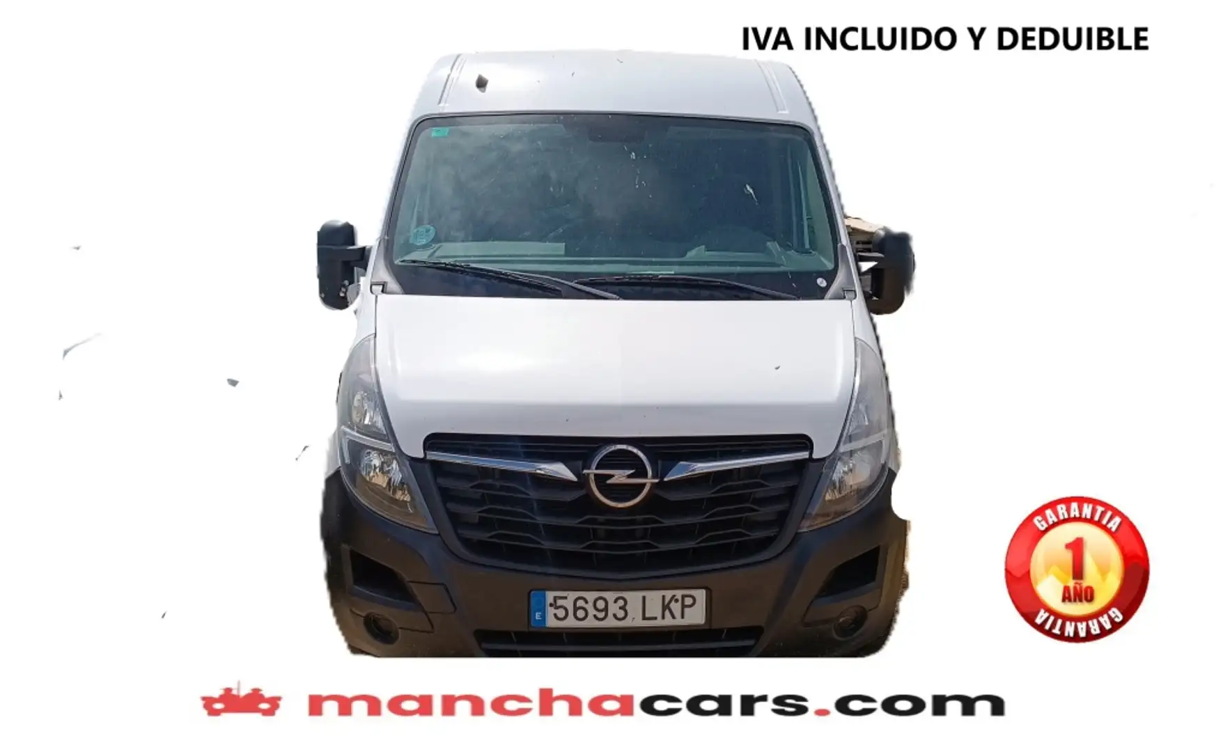Opel Movano Fg. 2.3Turbo D 135 L2H2 3500 Blanc - 1