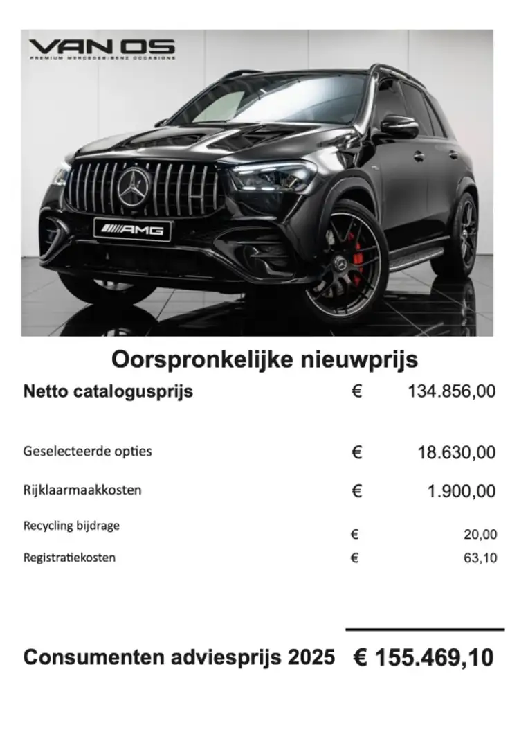 Mercedes-Benz GLE 53 AMG Hybrid 4MATIC+ | 2025 | Compleet Negro - 2