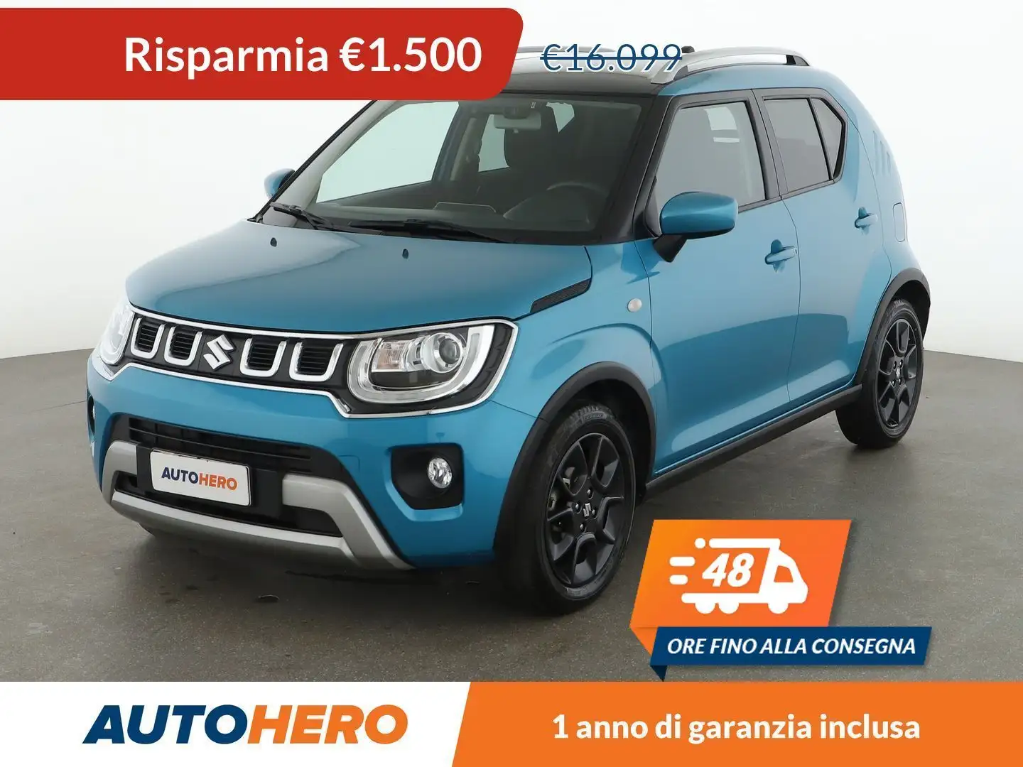 Suzuki Ignis 1.2 DualJet Mild-Hybrid Cool MHEV Blu/Azzurro - 1