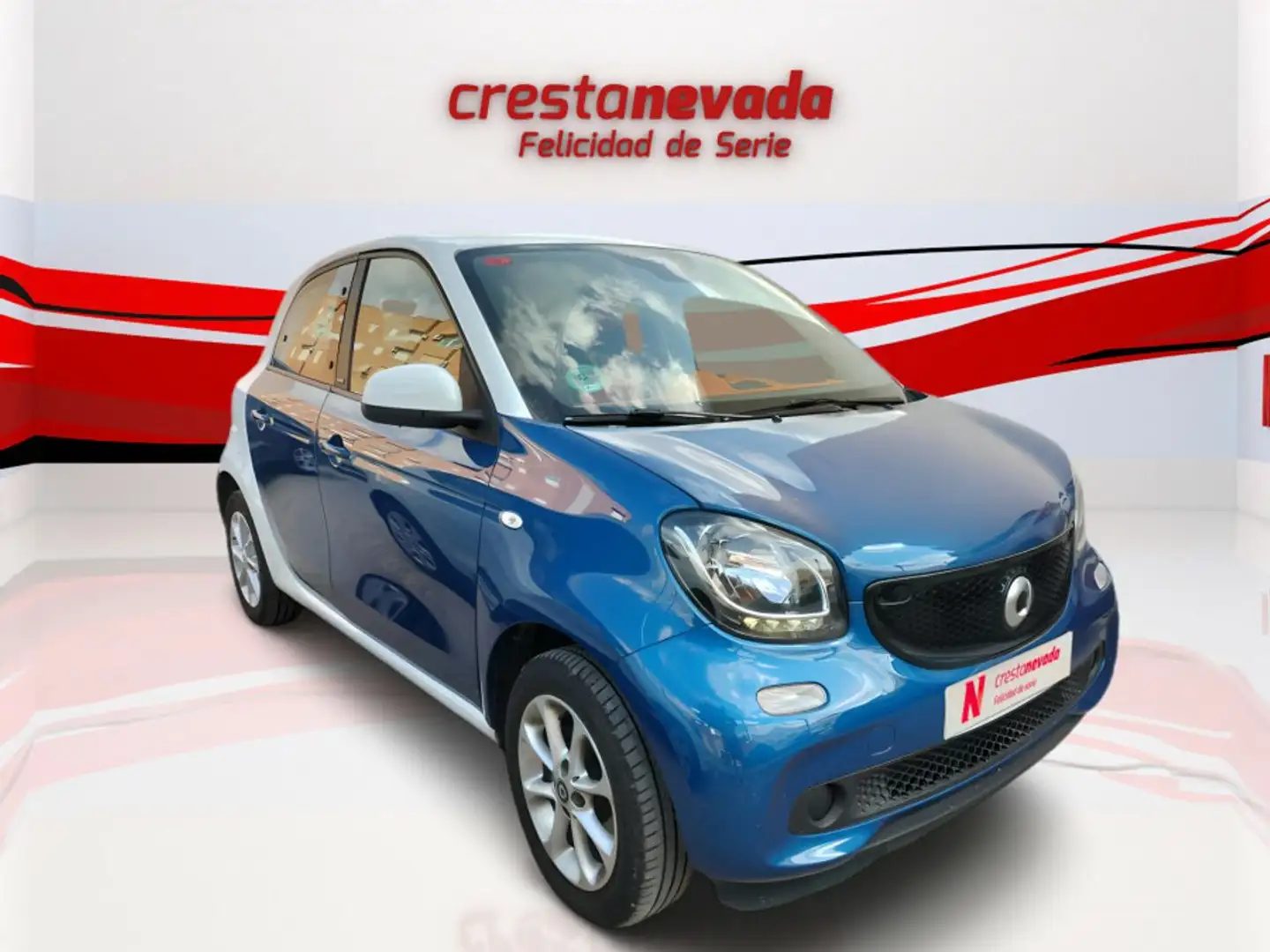 smart forFour 1.0 52kW 71CV SS PASSION Bleu - 2