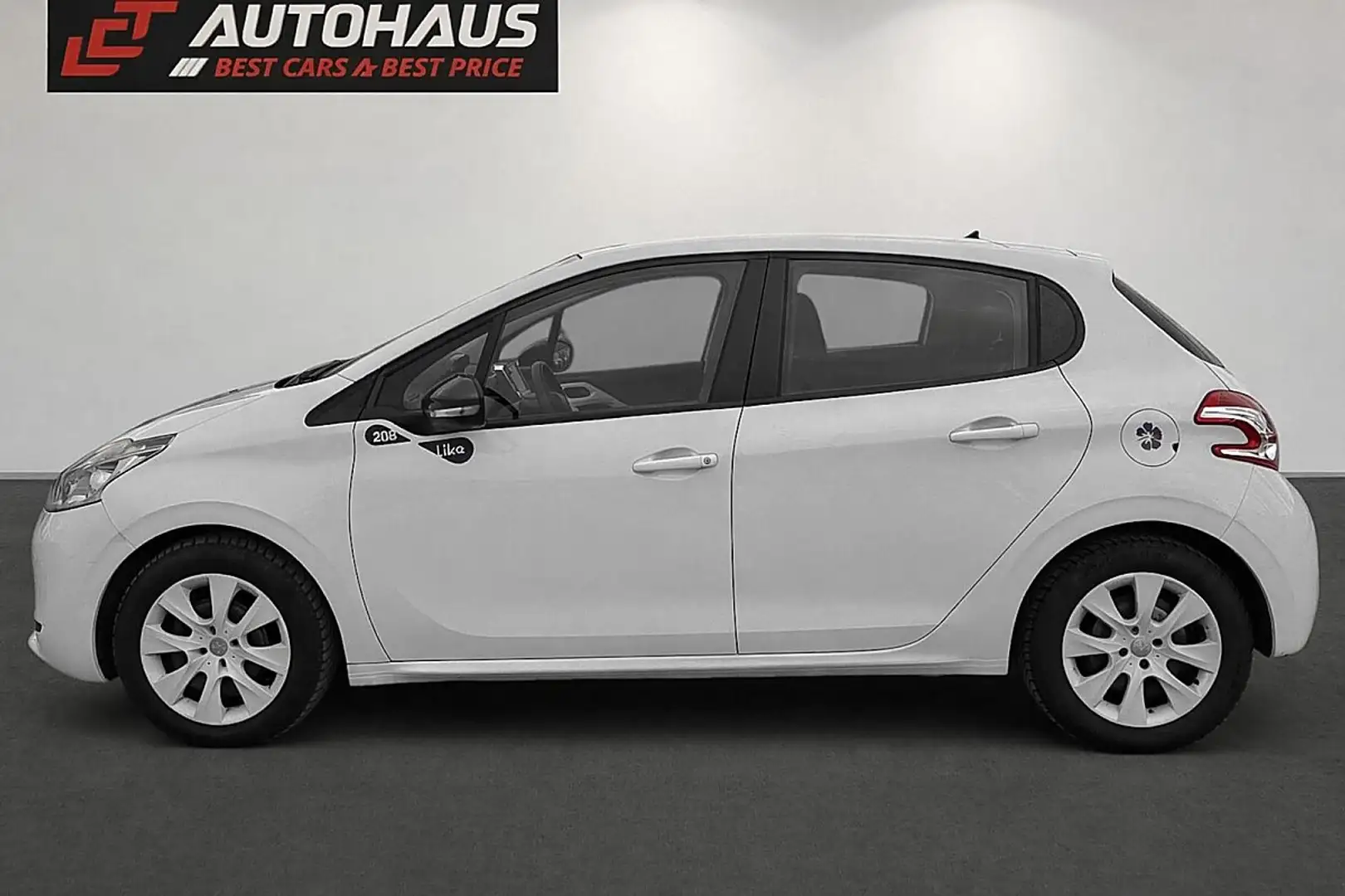 Peugeot 208 Like 1,0 | SERVICE NEU | GEPFLEGTER ZUSTAND | Weiß - 2