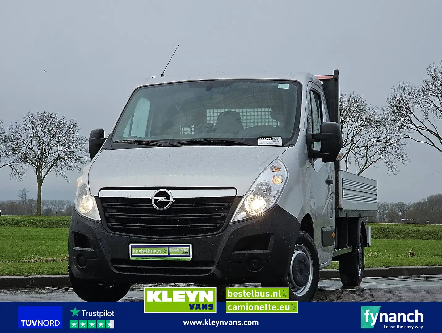 Opel Movano 2.3 Open Laadbak AC Wit - 1