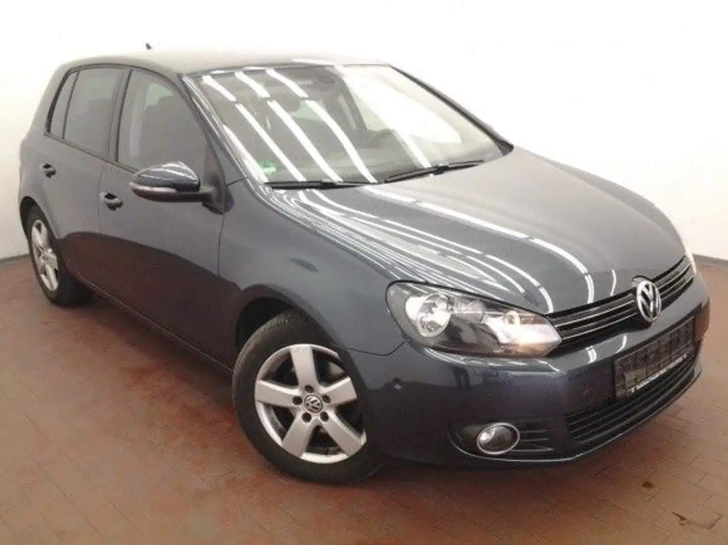 Volkswagen Golf VI Match 5-Türen 77kW Este Hand ! TÜV NEU ! Blauw - 1