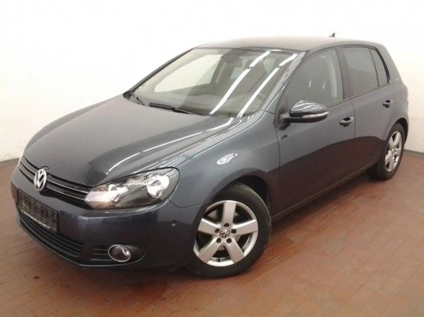 Volkswagen Golf VI Match 5-Türen 77kW Este Hand ! TÜV NEU ! Blauw - 2