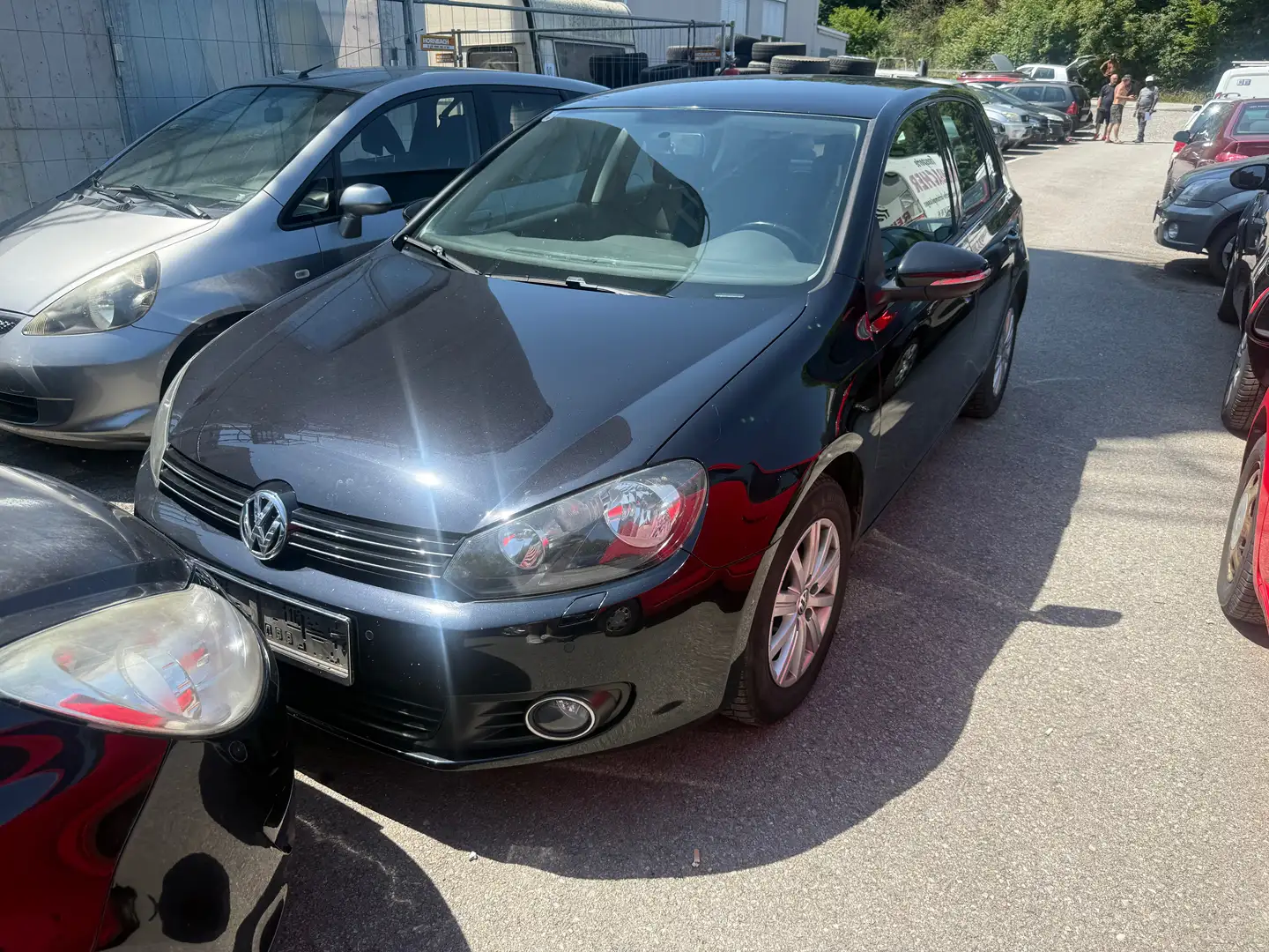 Volkswagen Golf Rabbit 2012 1,6 TDI Euro 5 Schwarz - 1