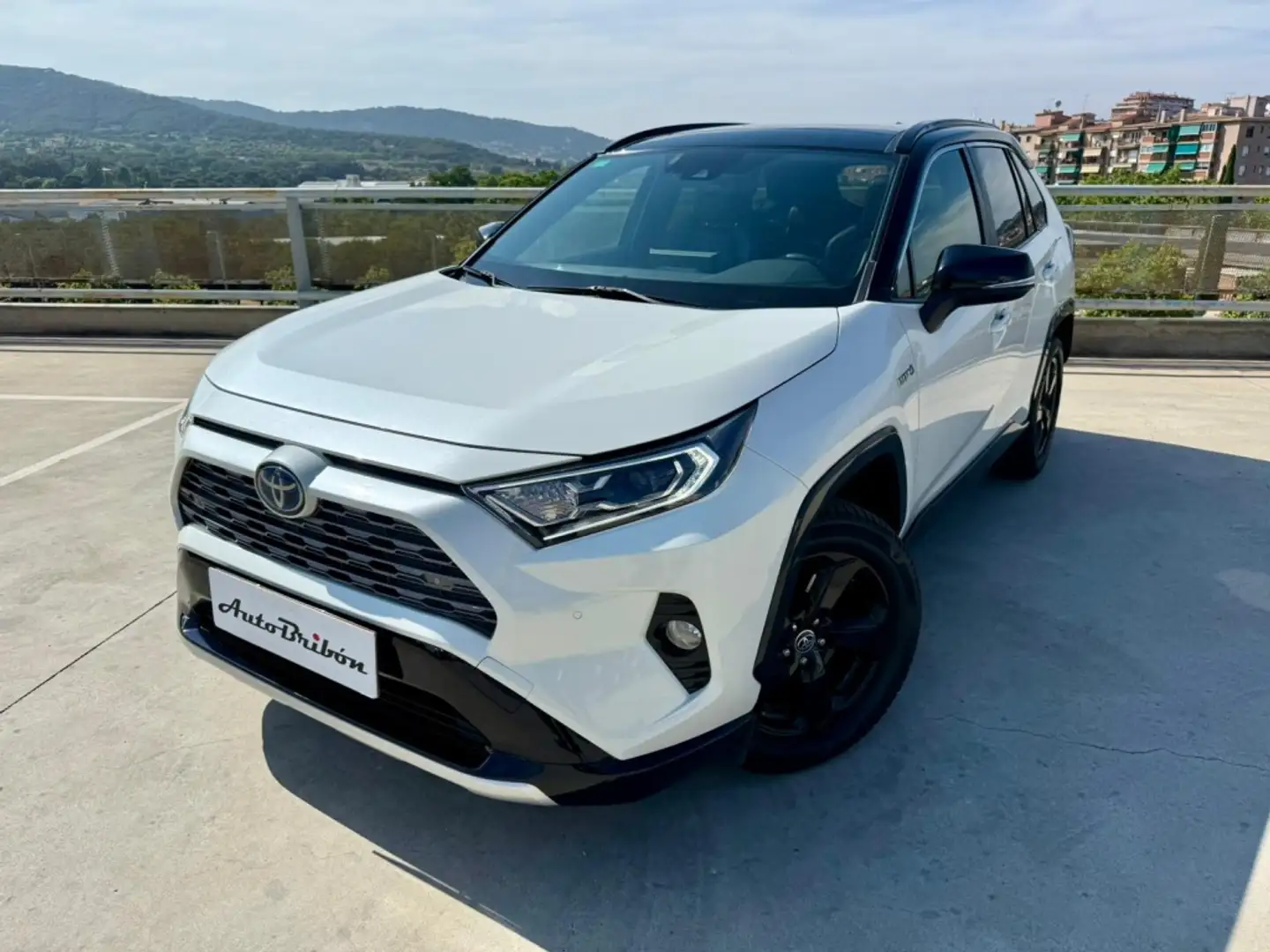 Toyota RAV 4 2.5 hybrid 2WD Feel! Blanc - 2