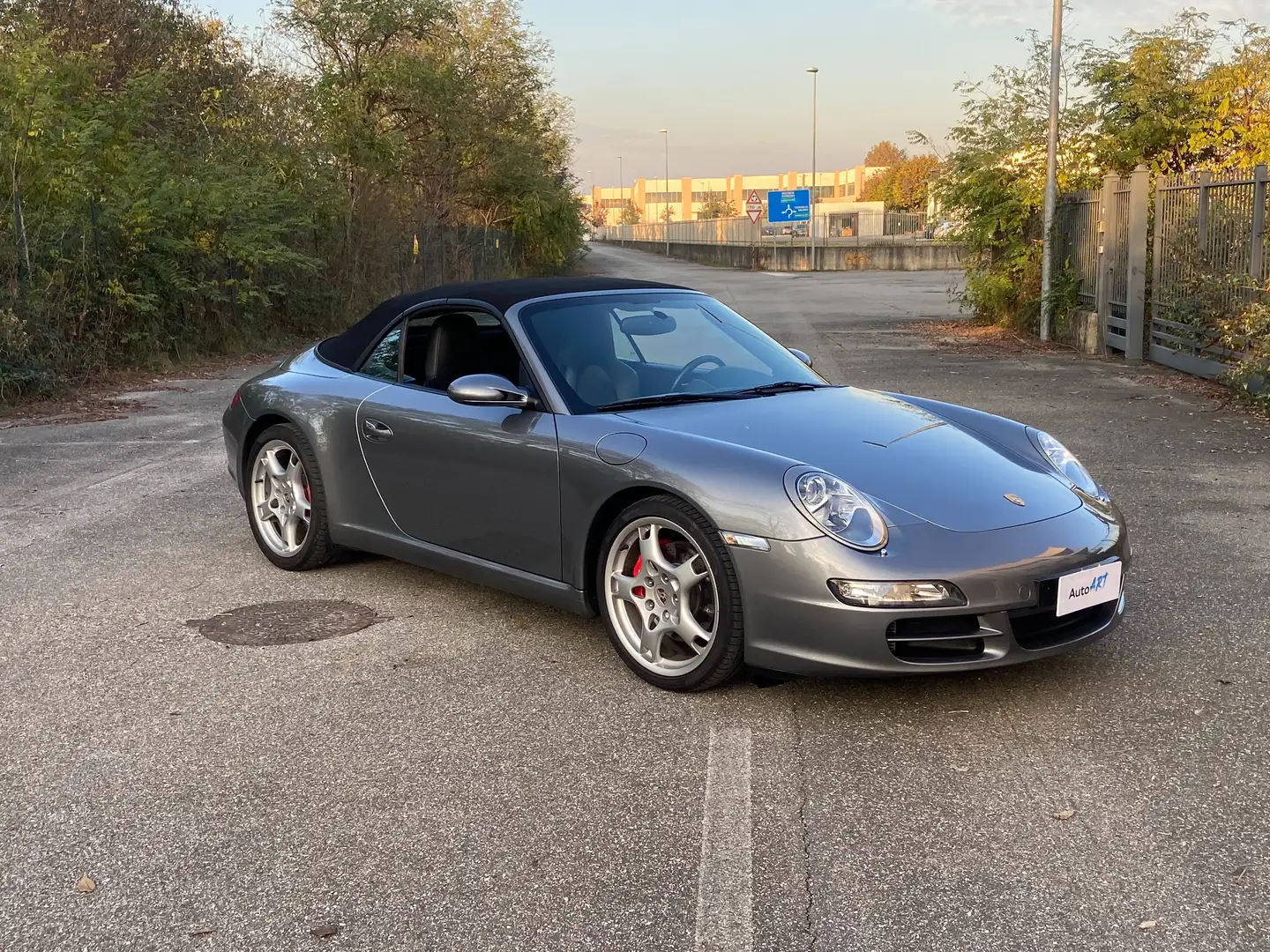 Porsche 997 Carrera S-Prima Vernice-Manuale-Porsche Service Grigio - 1
