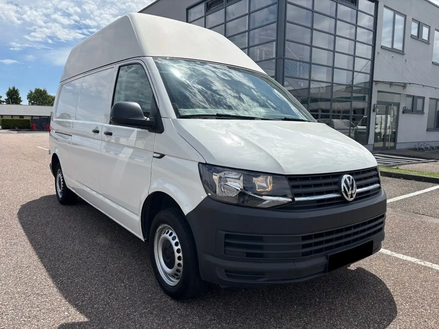 Volkswagen T6 Transporter T6 Kasten Hochdach lang L2H3 KLIMA Tempomat Weiß - 1