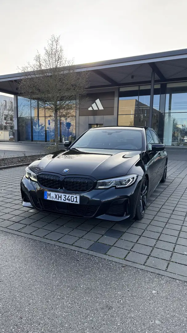 BMW 340 M340i xdrive Auto HUD Laser Lights KW V3 HJS Schwarz - 1