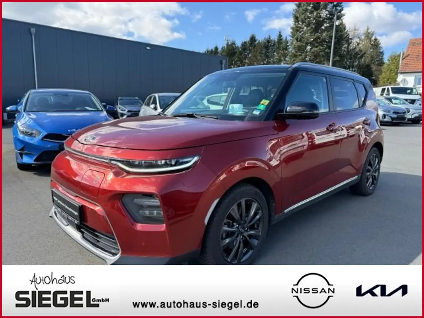 Kia Soul e- Soul Spirit*HUD*Kamera*Navi*Sitzheizung* Rosso - 1
