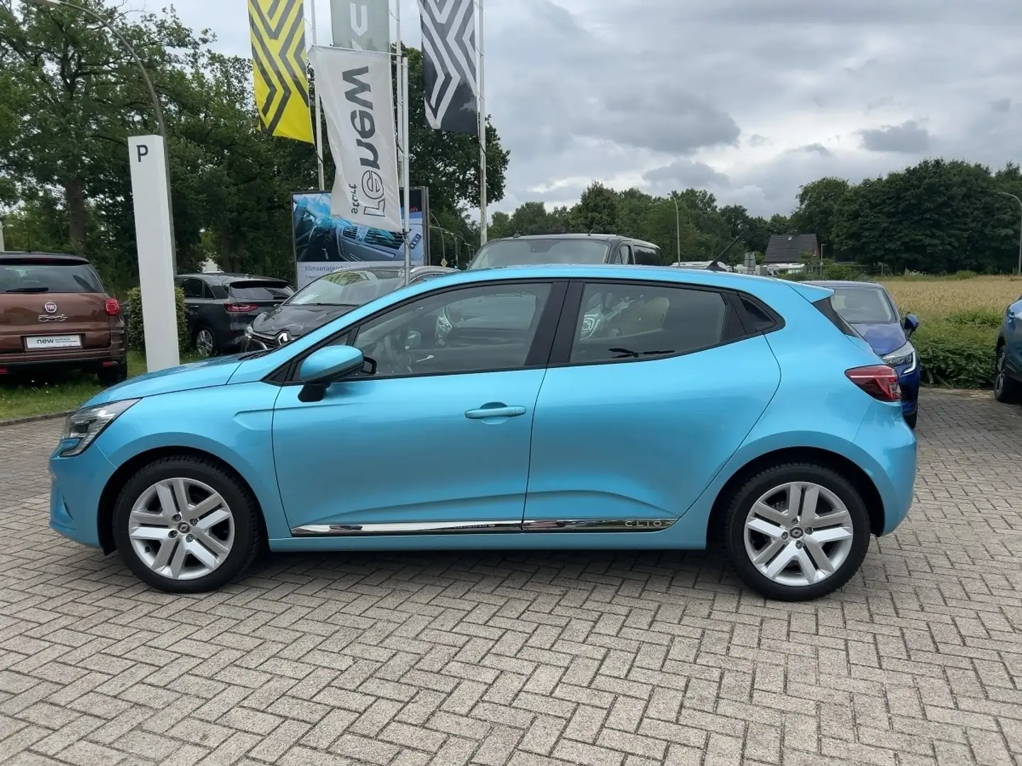 Renault Clio V Experience TCe 100 *Klima,GJR* Blau - 2