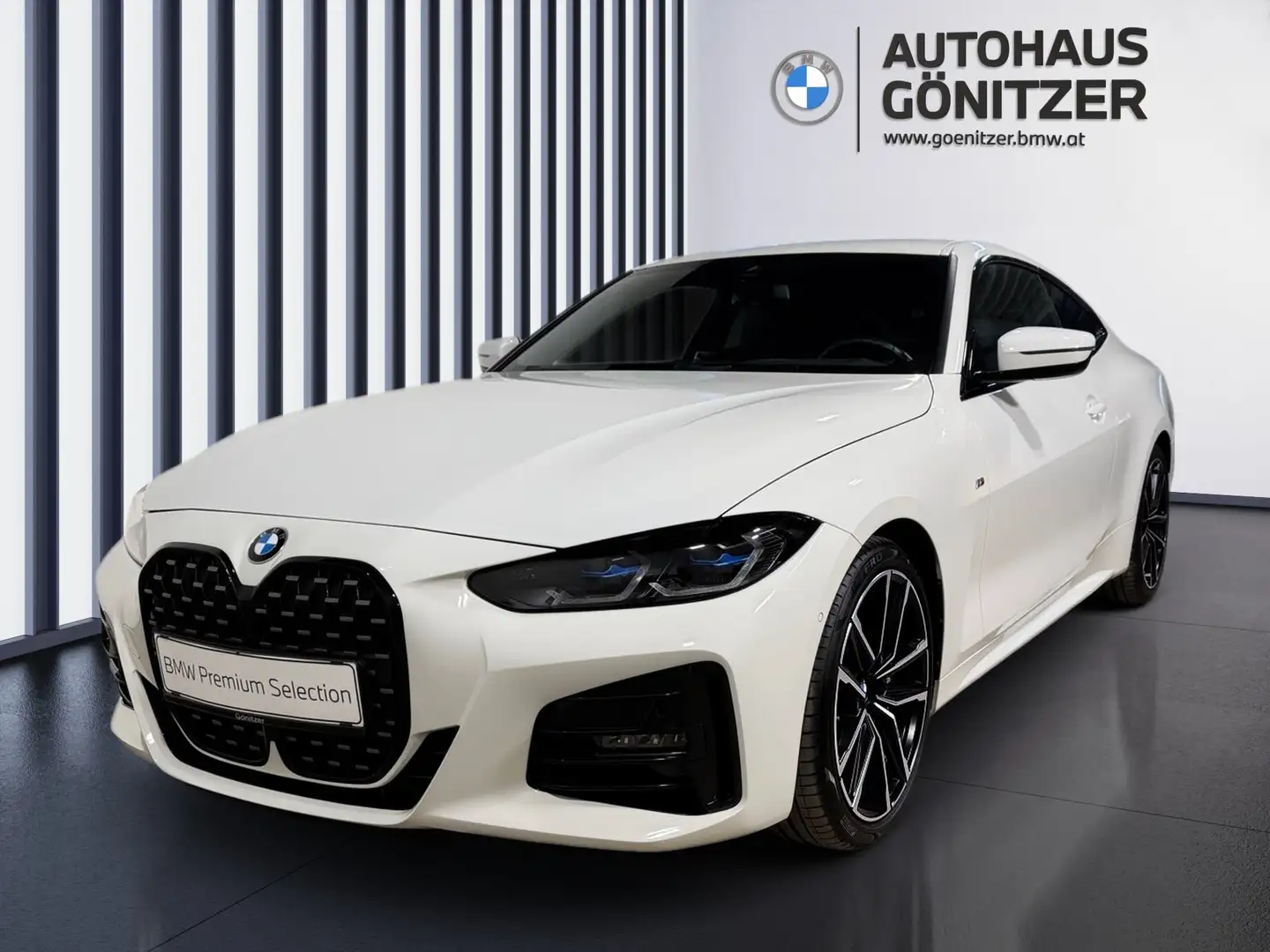 BMW 420 d xDrive Weiß - 1