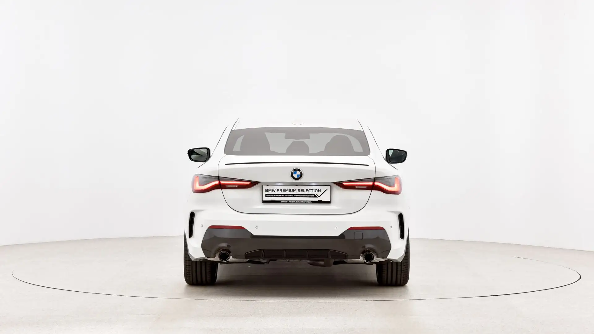 BMW 420 420d xDrive Coupe Bianco - 2