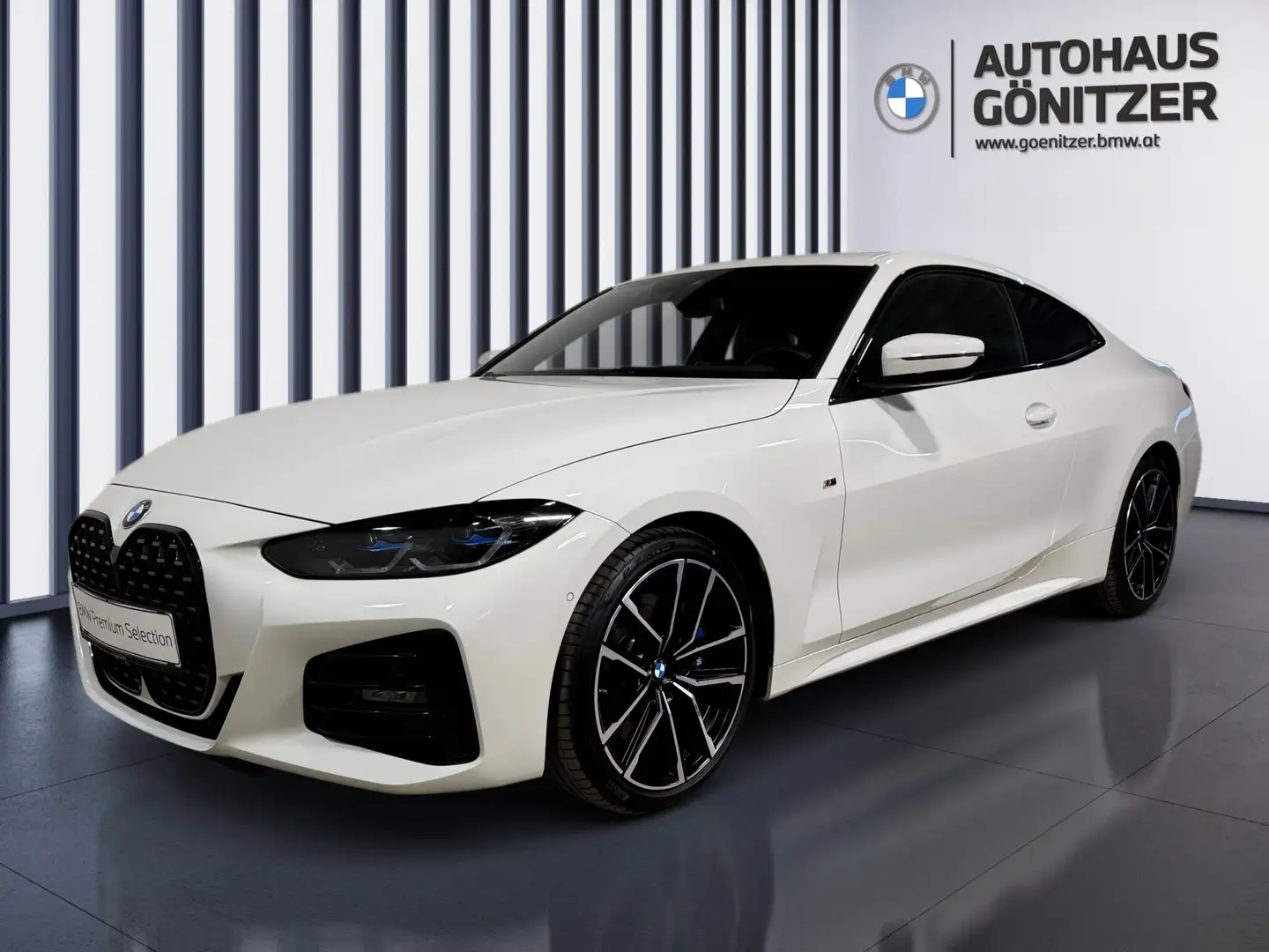 BMW 420 d xDrive Weiß - 2