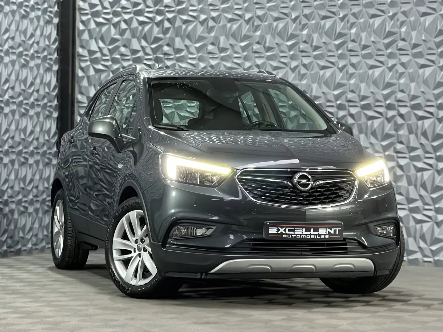 Opel Mokka X 1.4 Turbo/BOITE AUTO/CARPLAY/FULL OPTION/GARANTIE Gris - 2