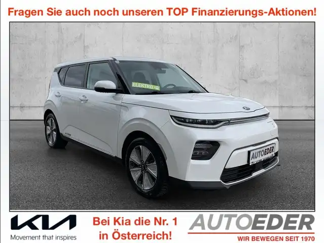 Kia Soul EV 64kWh Long Silber