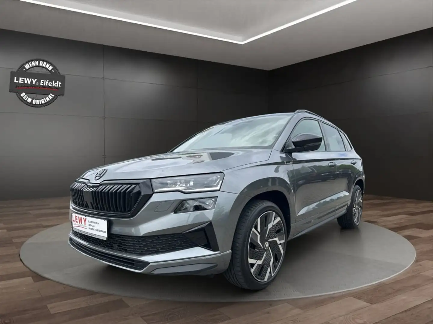 Skoda Karoq 2.0 TSI 4x4 DSG Sportl.+Standheiz.+Matrix+ Grau - 1