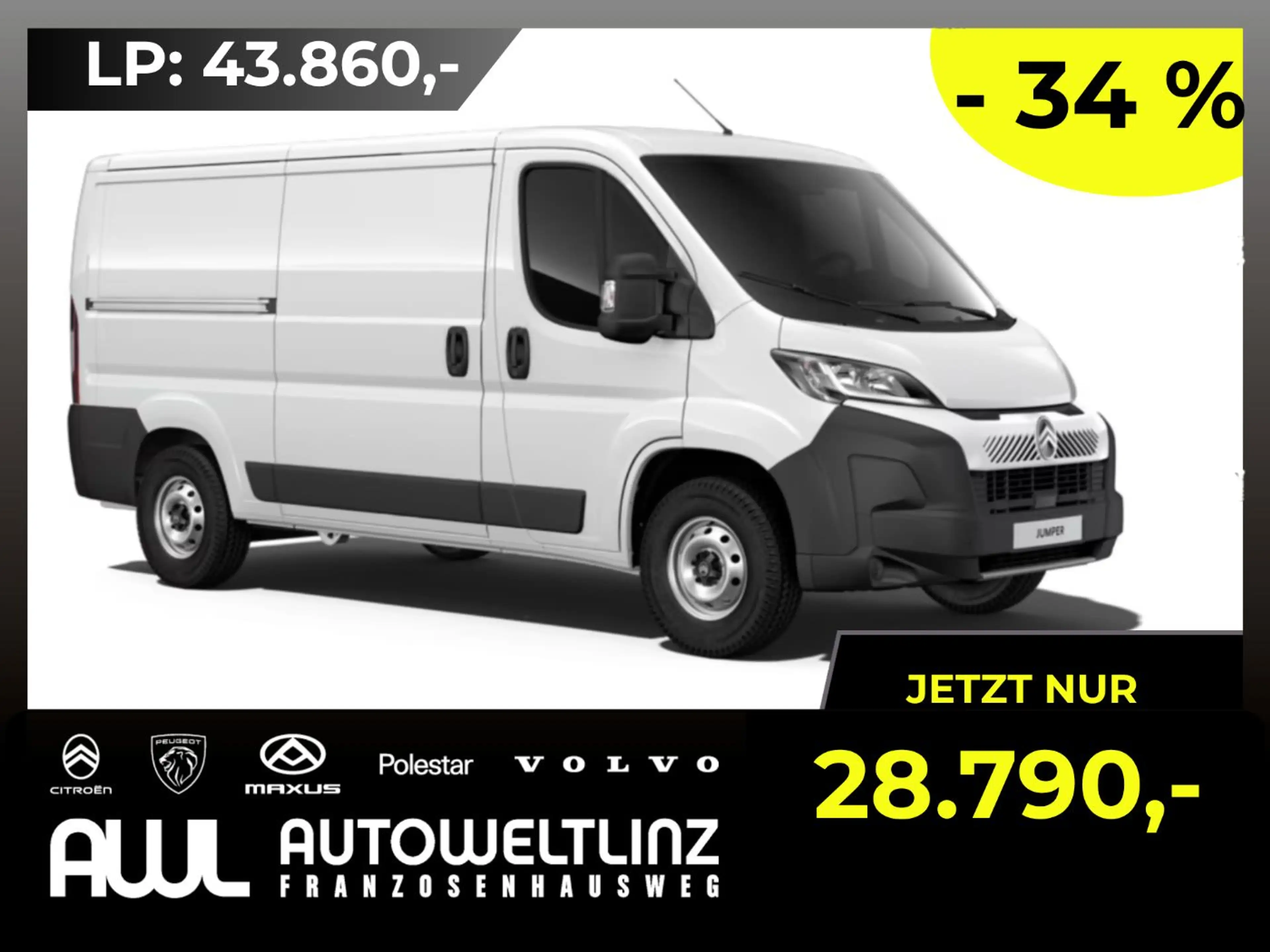 Citroen Jumper KW 30 L2H1 120 Netto: 23.992,-