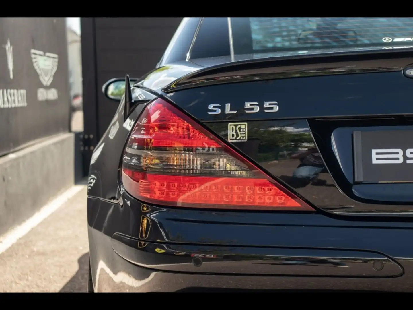 Mercedes-Benz SL 55 AMG 55 AMG Compresseur 517ch - Suivi intégral ! Noir - 2