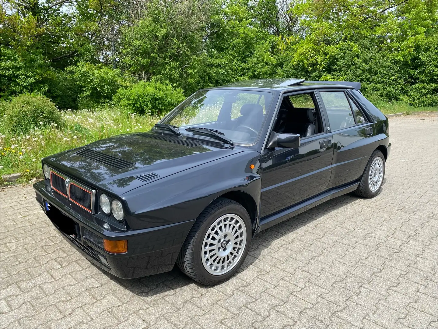Lancia Delta HF integrale EVO1, Scheckheft, 1.Hand, H-Zulassung Schwarz - 1