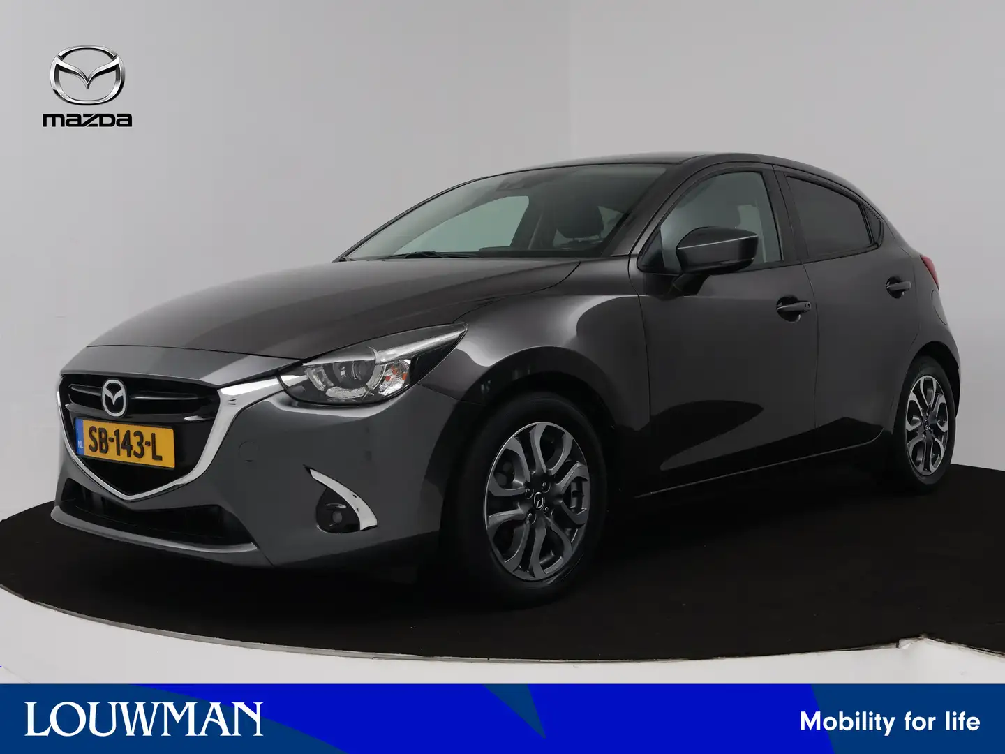 Mazda 2 1.5 Skyactiv-G GT-Luxury automaat | Camera | Navig Grau - 1