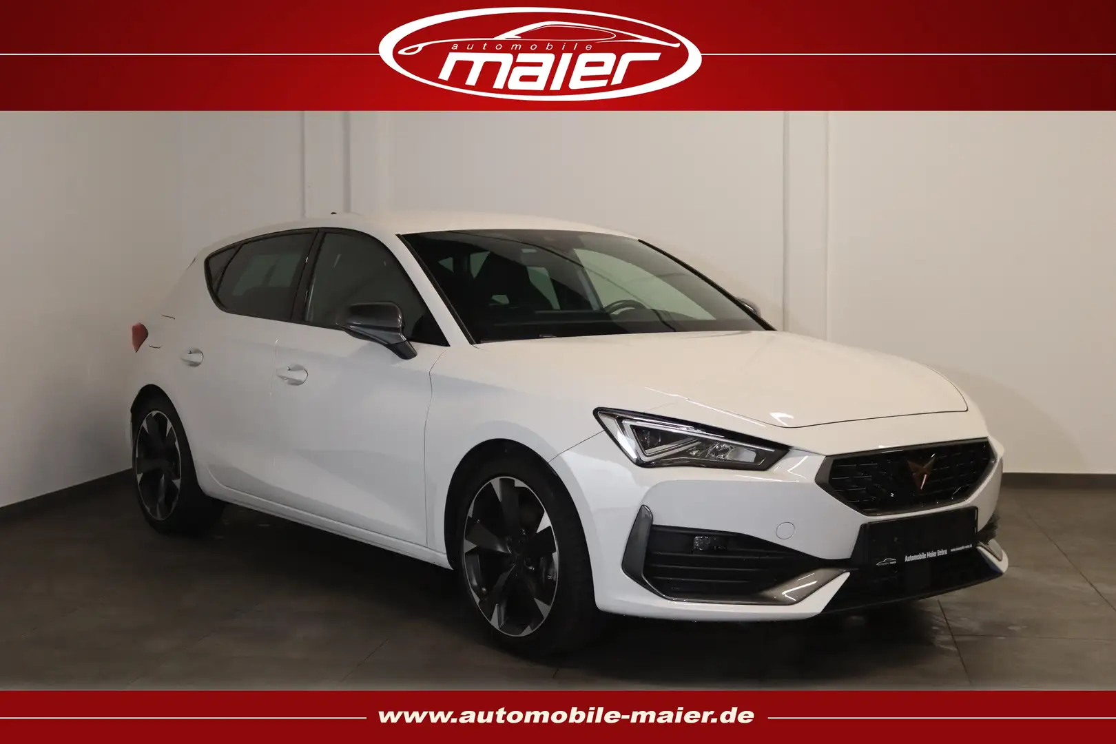 CUPRA Leon 1.4 e-Hybrid-NAV-LED-ACC-APPS-KEYLESS-SPUR- Blanc - 1