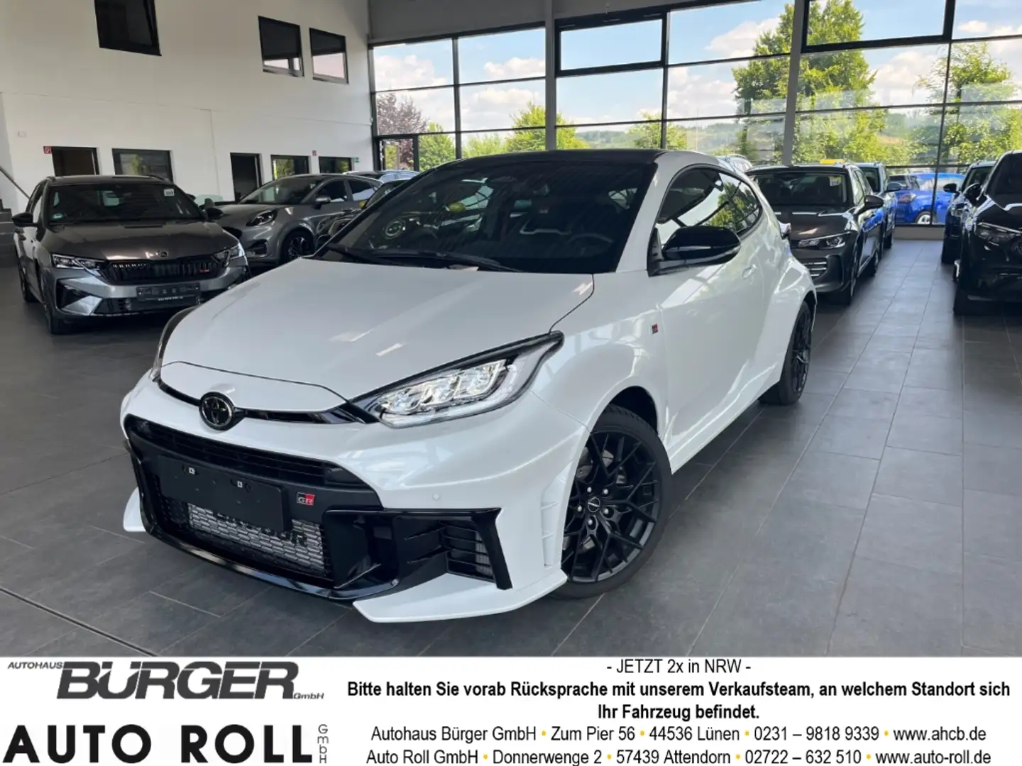 Toyota Yaris GR 1.6 Turbo Navi ACC Kamera LED JBL Totwinkel Dig Bianco - 1