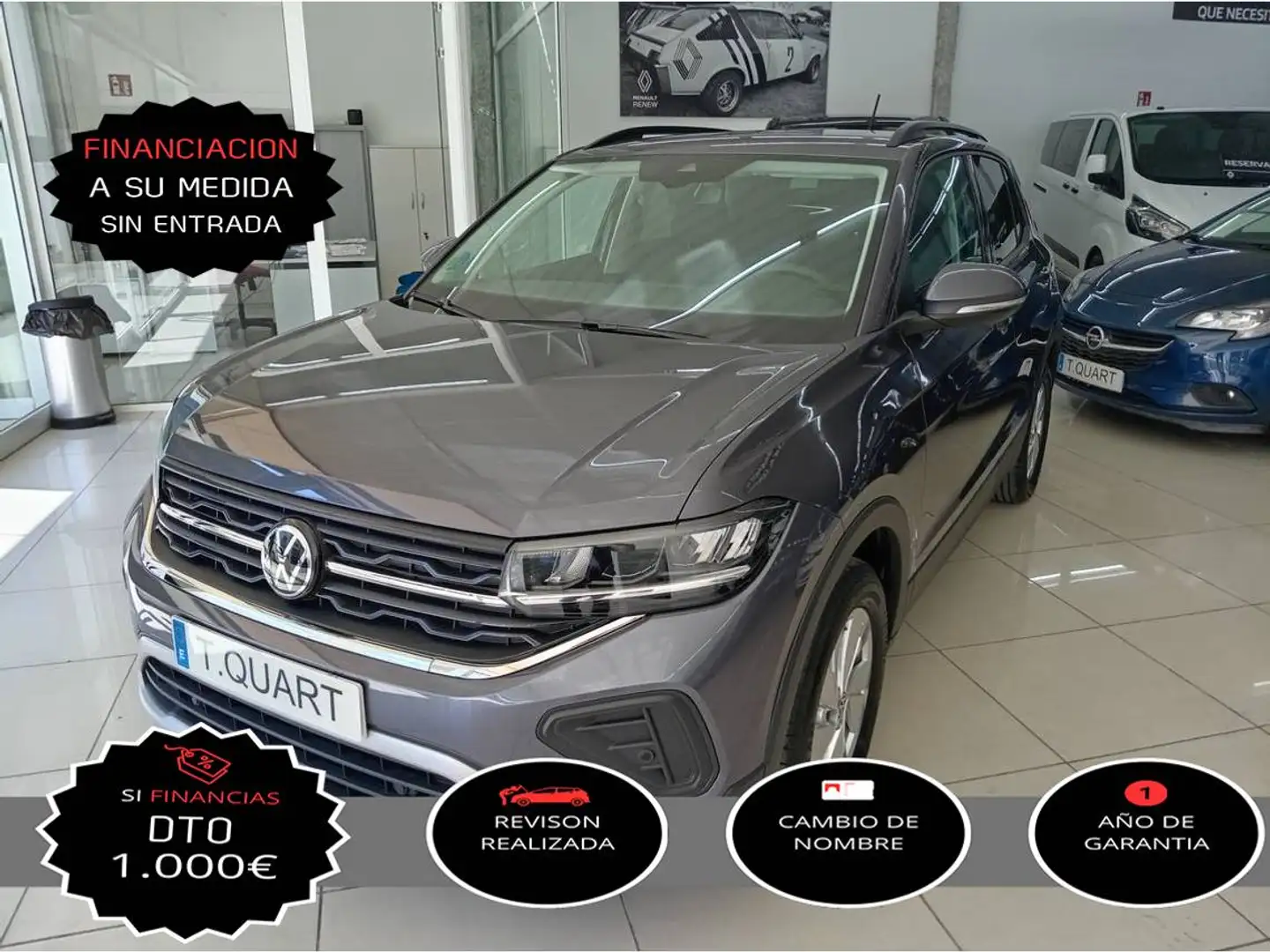 Volkswagen T-Cross 1.0 TSI 70kW Grigio - 1