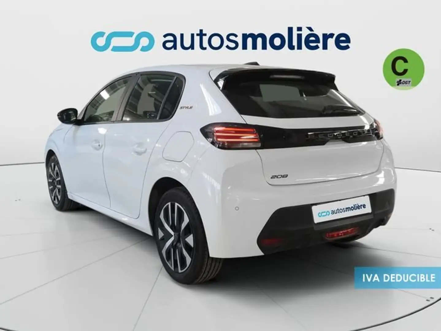 Peugeot 208 1.2 Puretech S&S Style 100 Blanco - 2