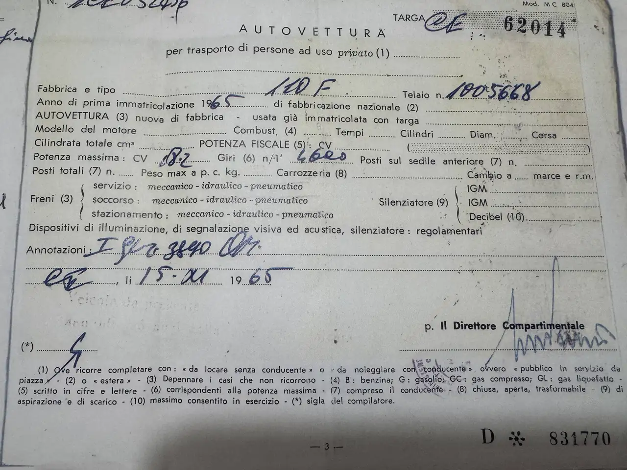 Fiat 500 f, foto 9