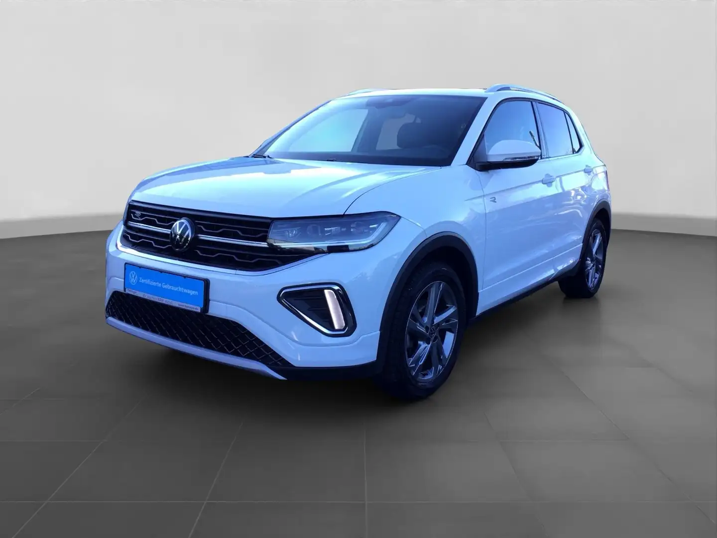 Volkswagen T-Cross 1.5 TSI DSG R-LINE LM17 KAMERA ACC NAVI Weiß - 2