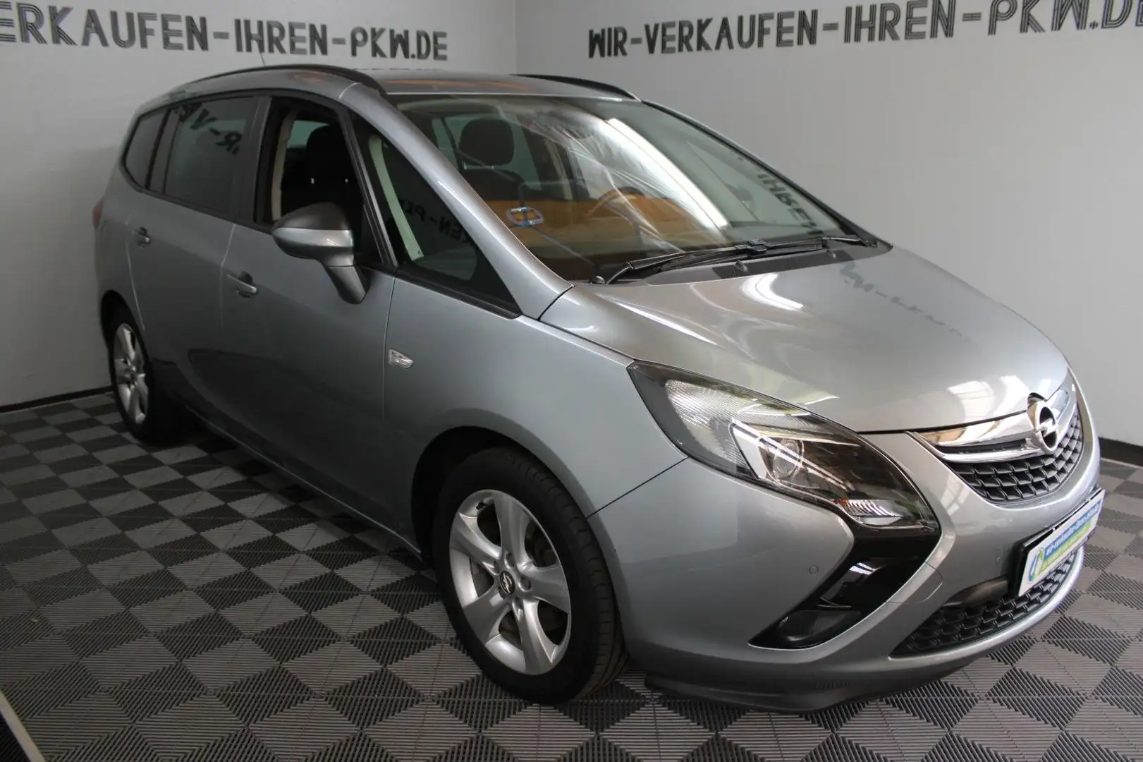 Opel Zafira C Tourer Edition 7-Sitzer 17 Zoll TÜV1-27 Argent - 1