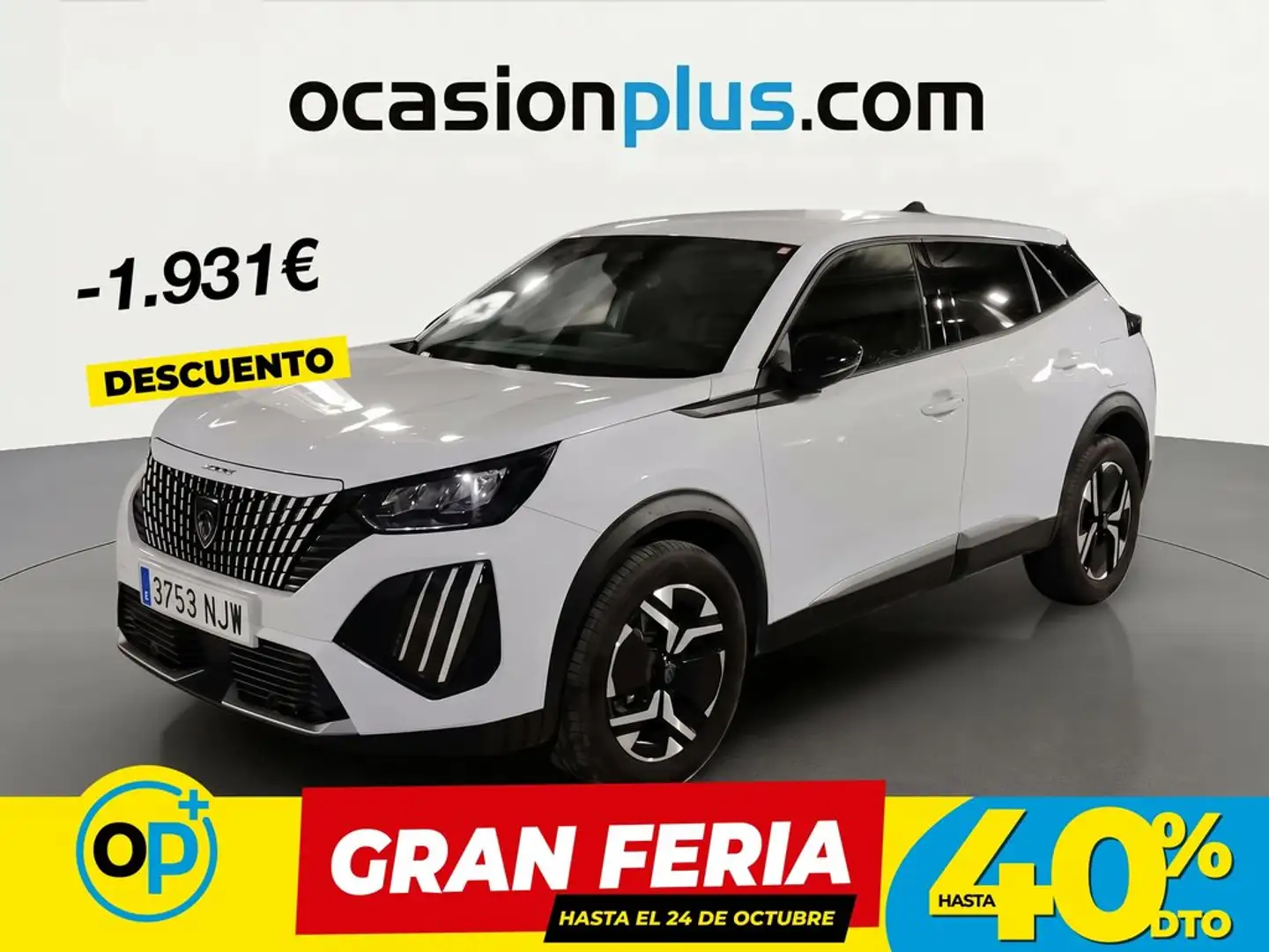 Peugeot 2008 Hybrid Allure eDCS6 145 Blanco - 1