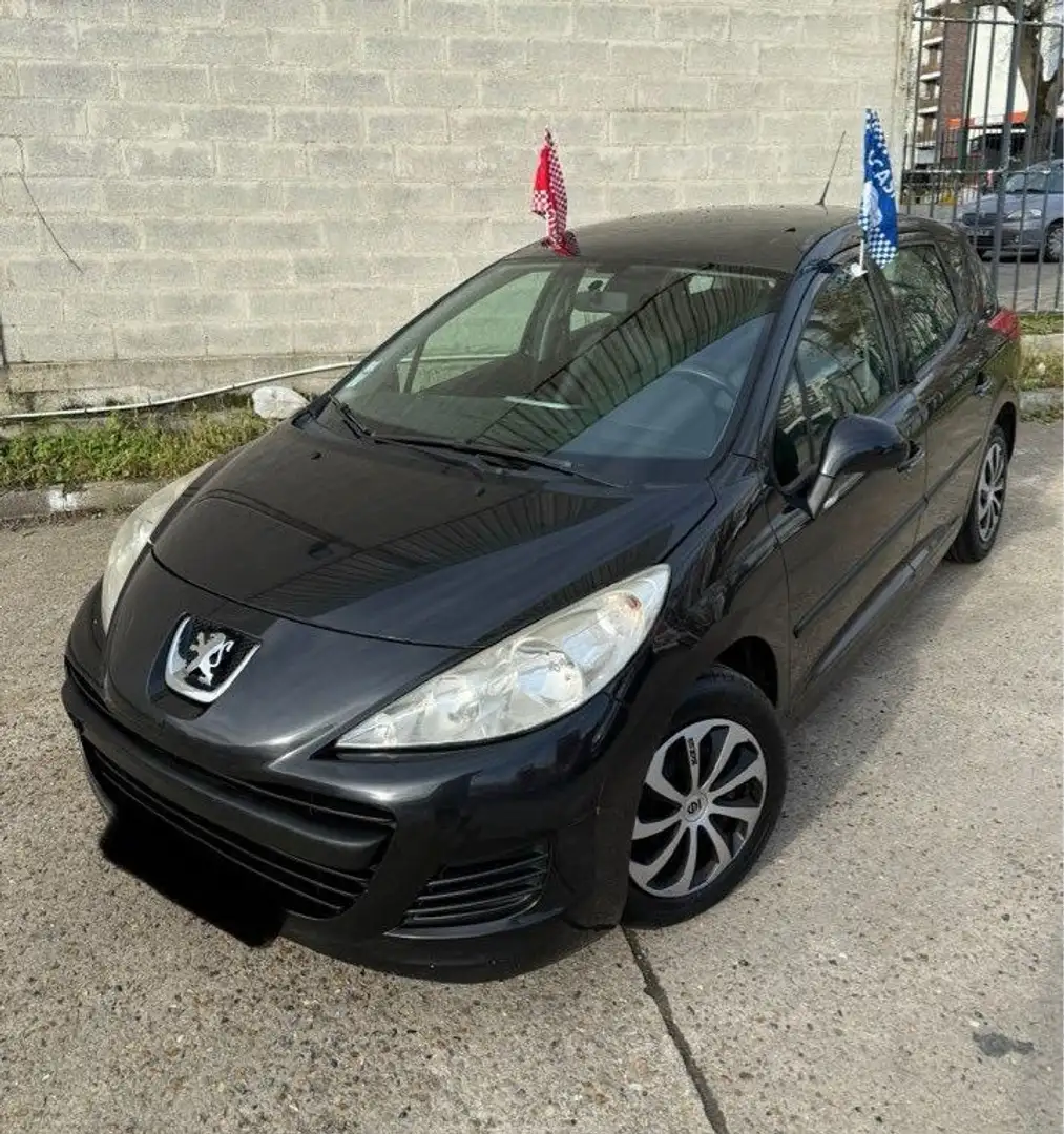 Peugeot 207 1.6 HDi Blue Lion 90CV Année 06-2010 99.000KM Certifié Garantie 12 Mois Schwarz - 2