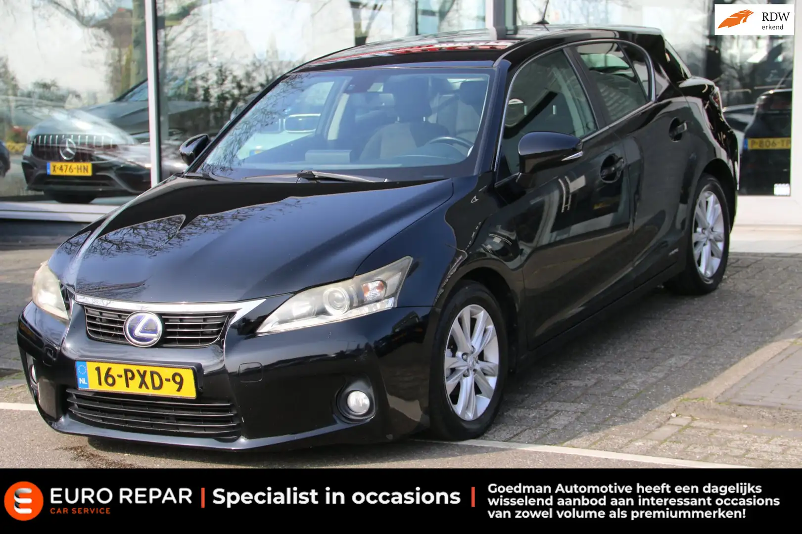 Lexus CT 200h Hybrid NL-AUTO NAP! Negro - 1