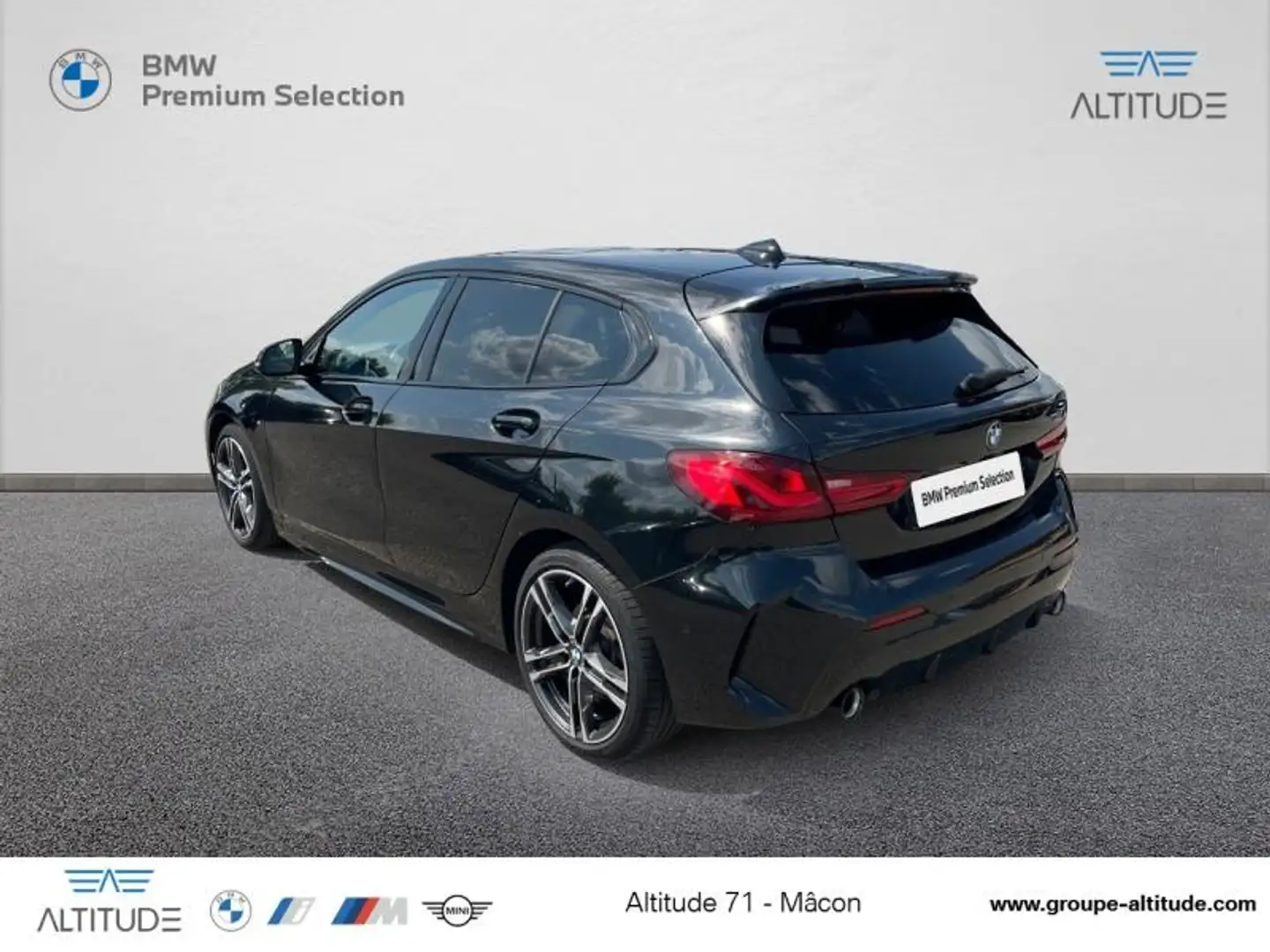 BMW 118 118dA 150ch M Sport 8cv Noir - 2