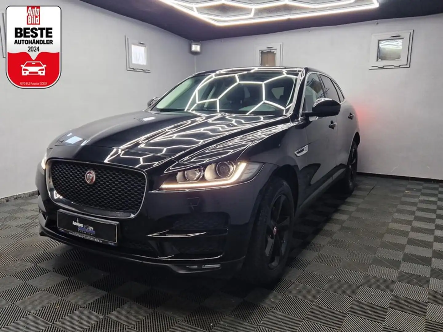 Jaguar F-Pace Prestige|VOLLEDER|NAVI|19 ZOLL|BI-XENON Noir - 1
