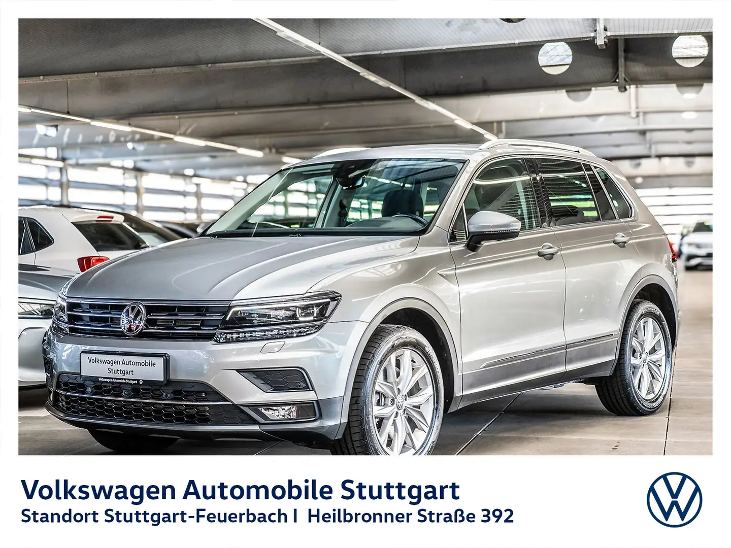 Volkswagen Tiguan 2.0 TSI Highline DSG Navi Kamera Tempomat Silber - 1