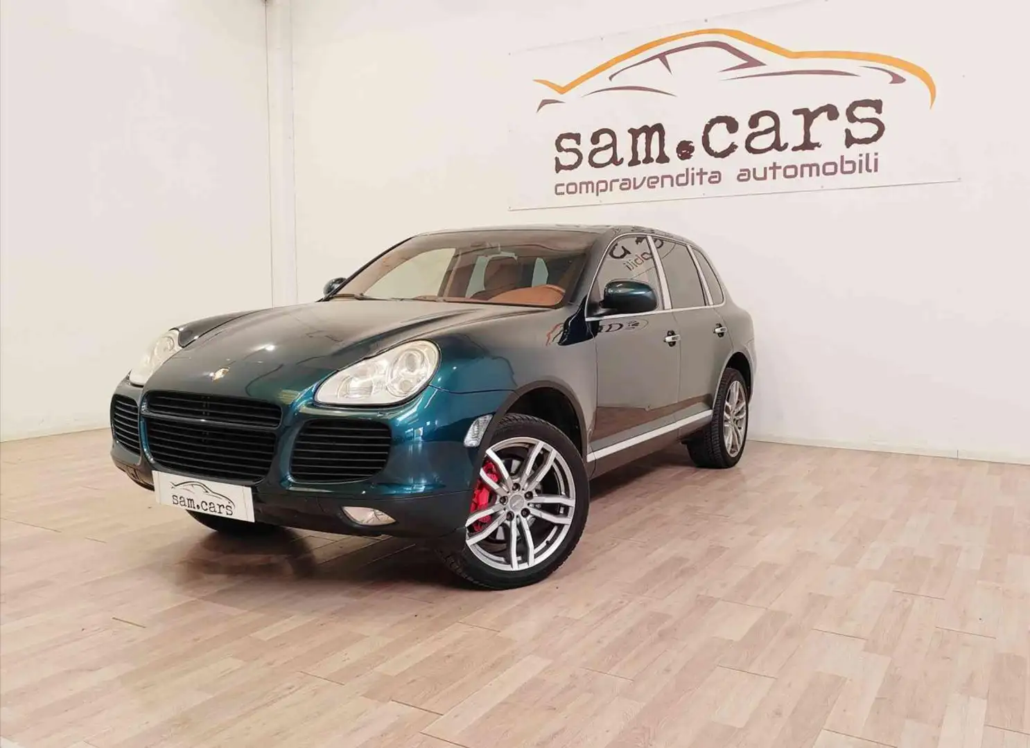 Porsche Cayenne 4.5 Turbo 450cv ISCRITTA ASI Tagliandi Completi Verde - 1
