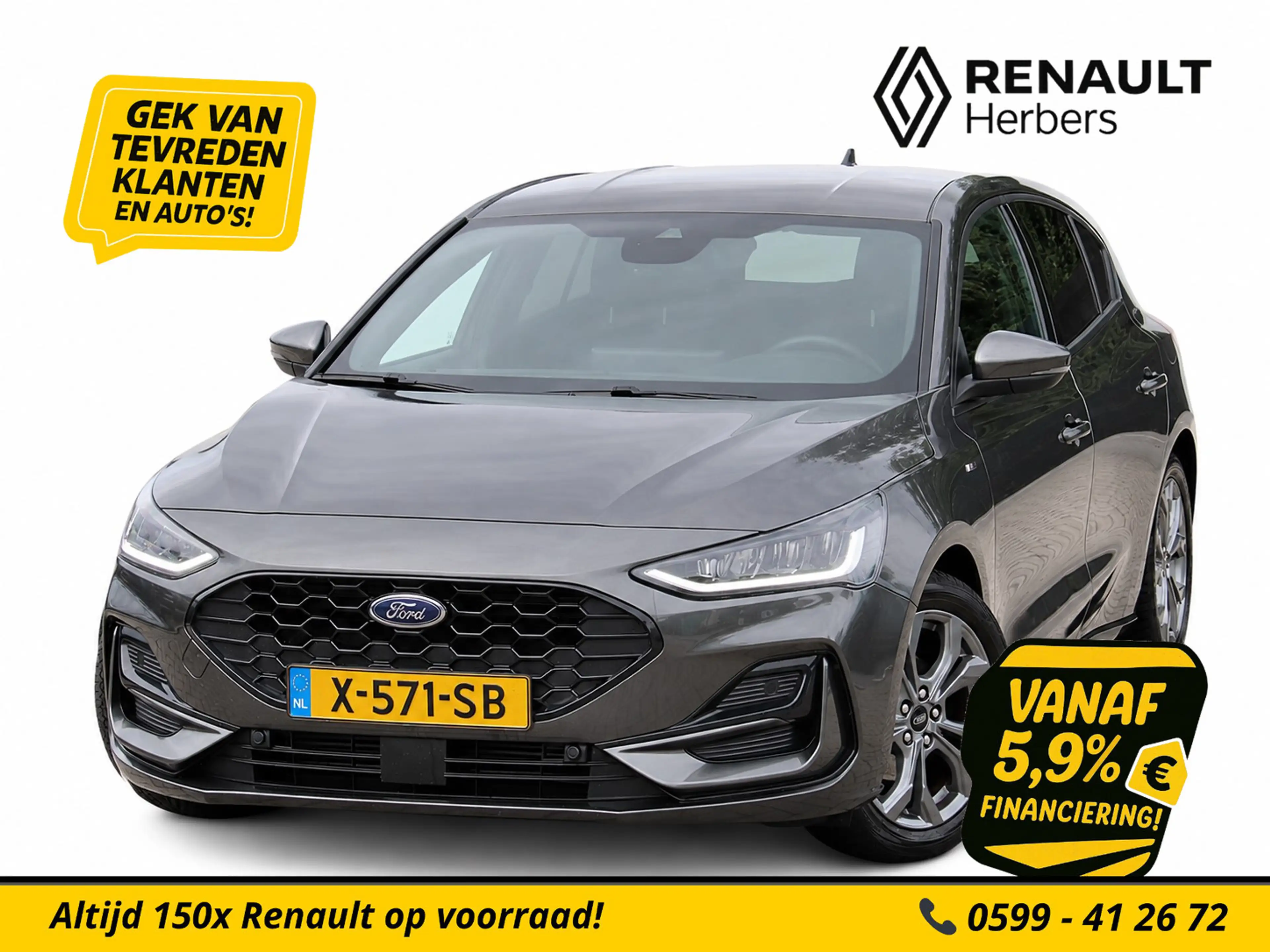 Ford Focus 1.0 EcoBoost Hybrid Titanium Style ST Line / VEEL