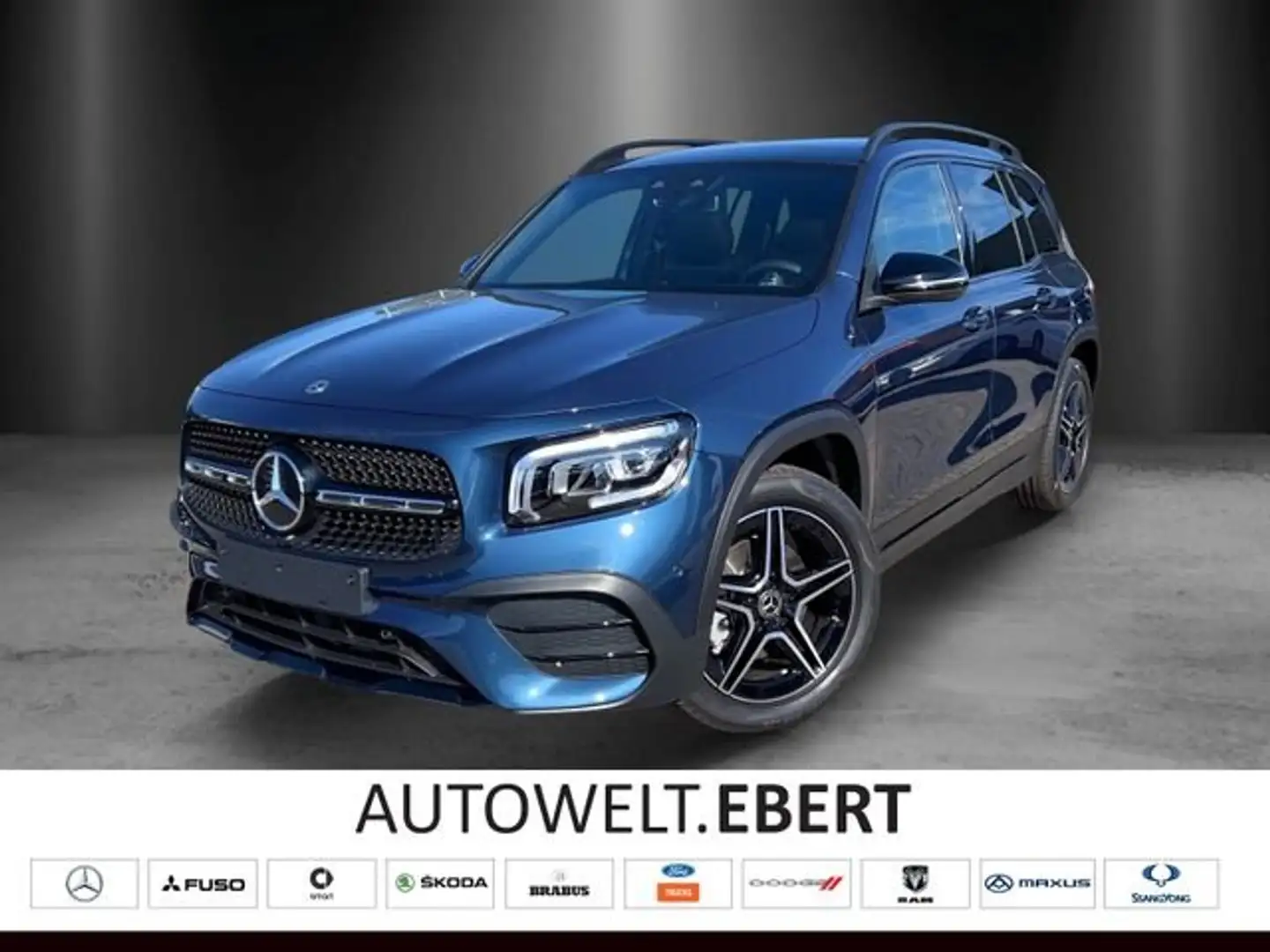 Mercedes-Benz GLB 220 d 4MATIC+AMG-Line+PSD+AHK+LED+Kamera Modrá - 1