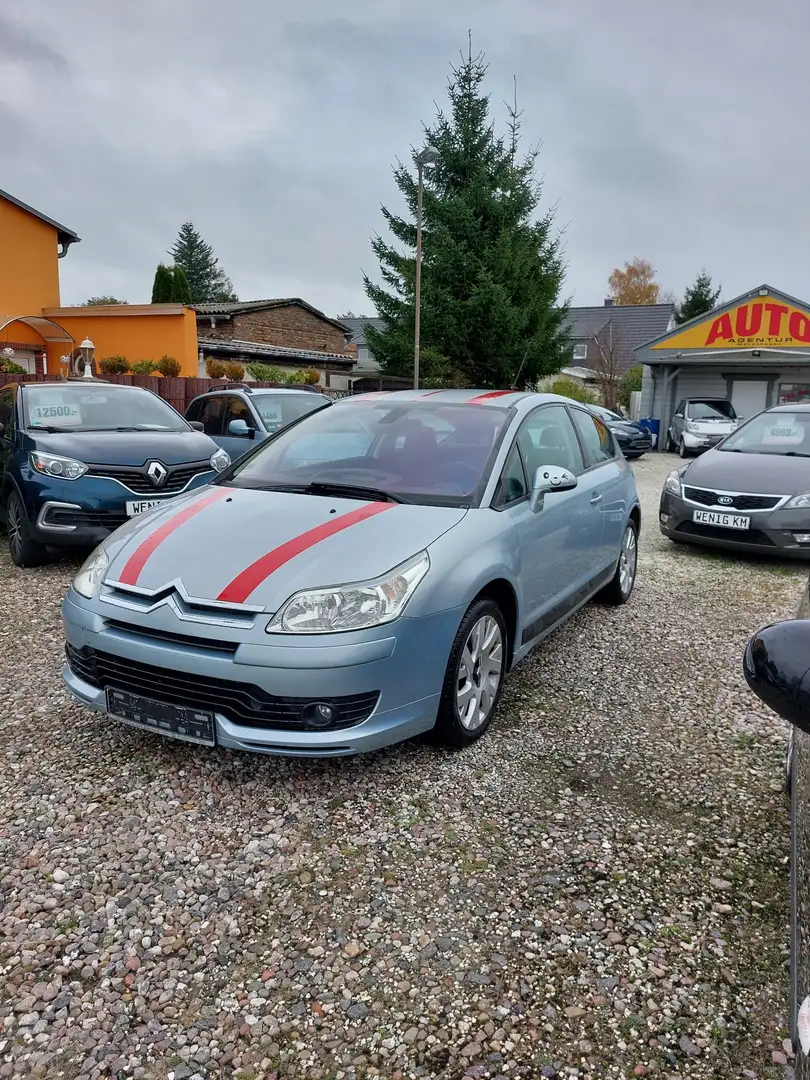 Citroen C4 C4 Coupe Coupe 1.6 -TÜV und SERVICE NEU Silber - 1